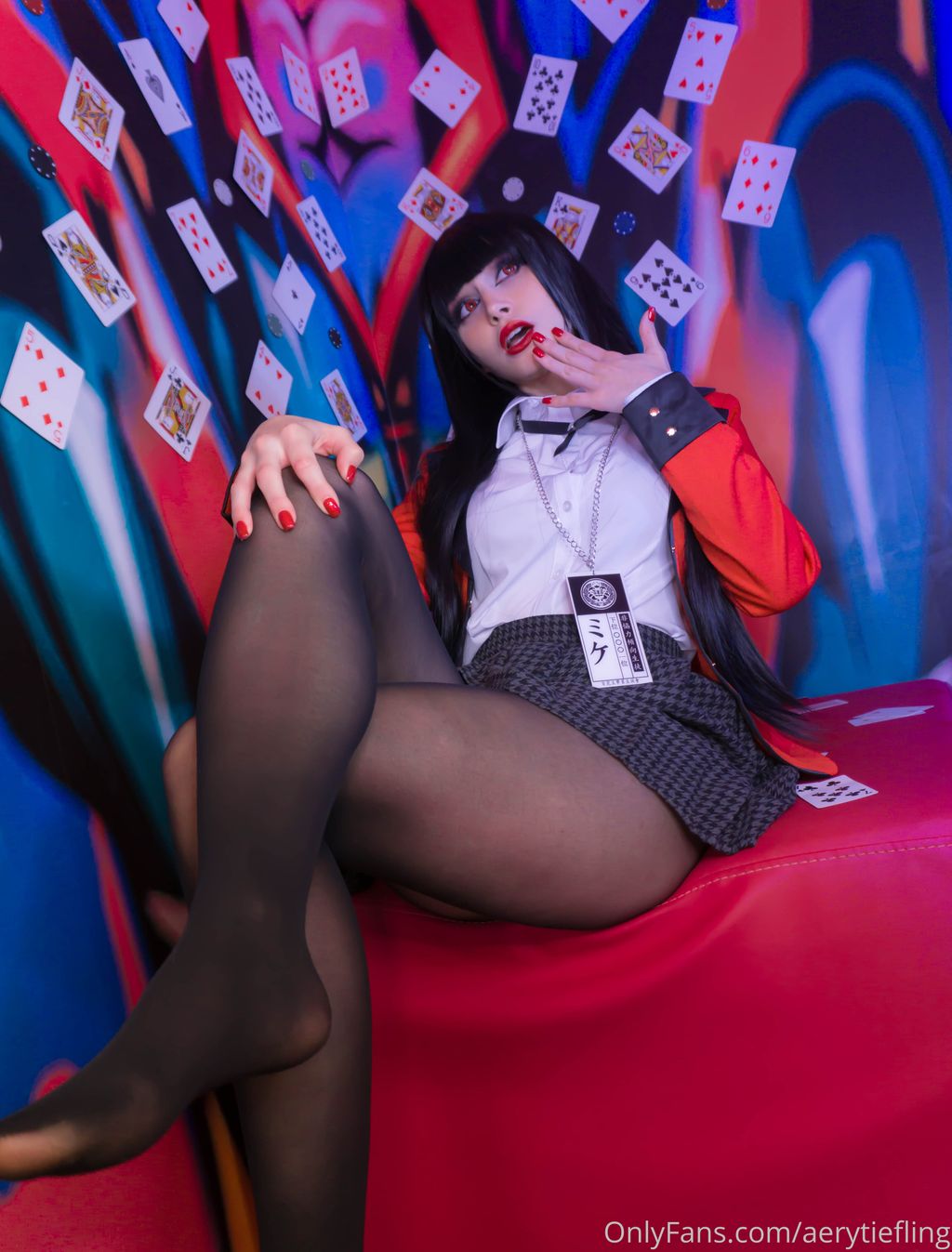 Coser@Aery Tiefling: Yumeko (76 photos + 1 video) 4 Coser@Aery Tiefling: Yumeko (76 photos + 1 video) 4