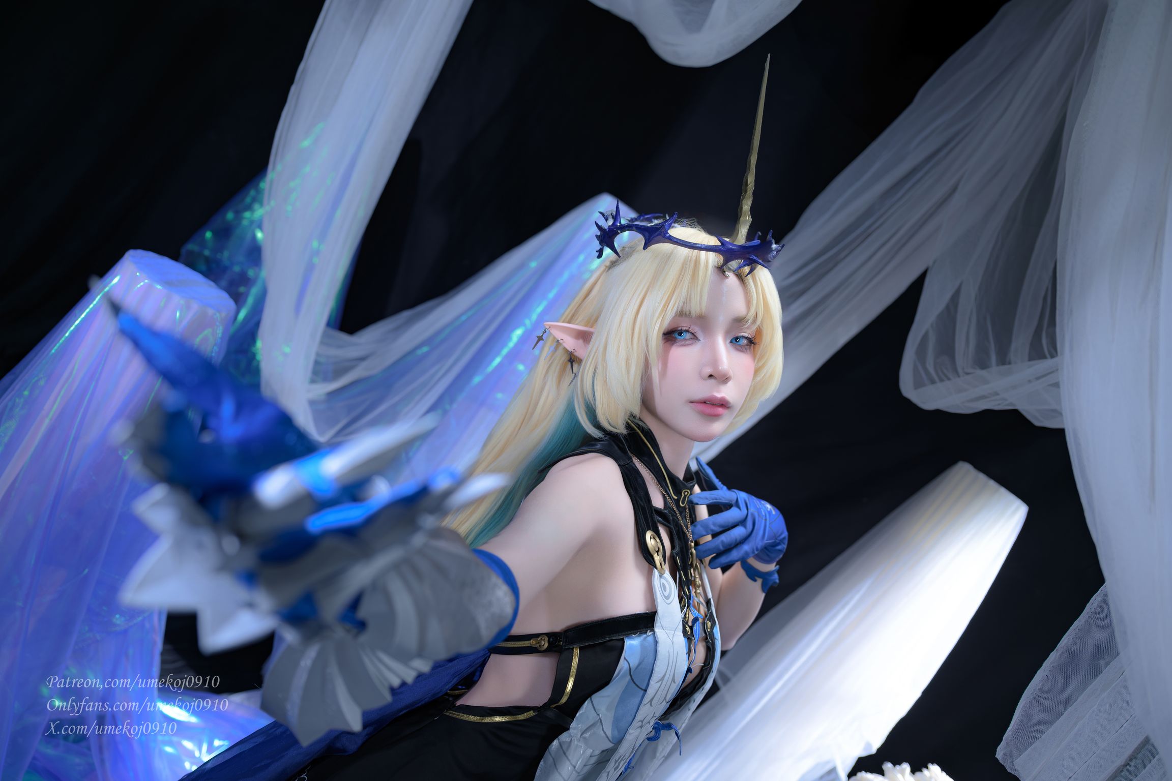 Coser@UmekoJ: Fleurdelys Wuthering Waves (97 photos + 14 videos)