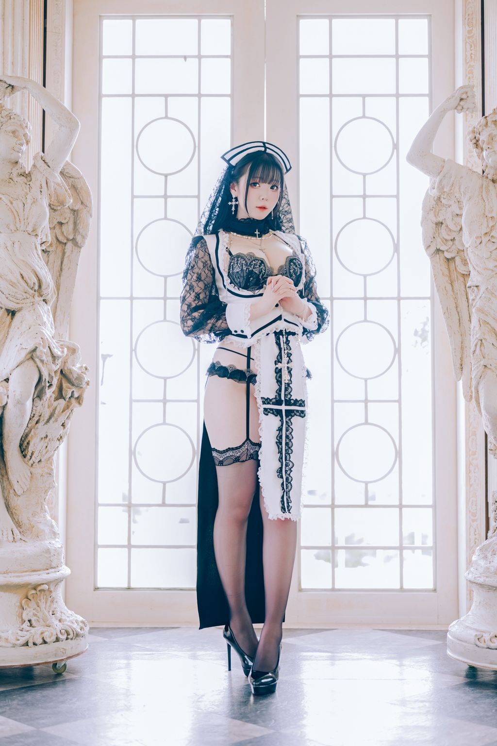 Coser@霜月shimo: Holy Church Confession Night (80 photos)