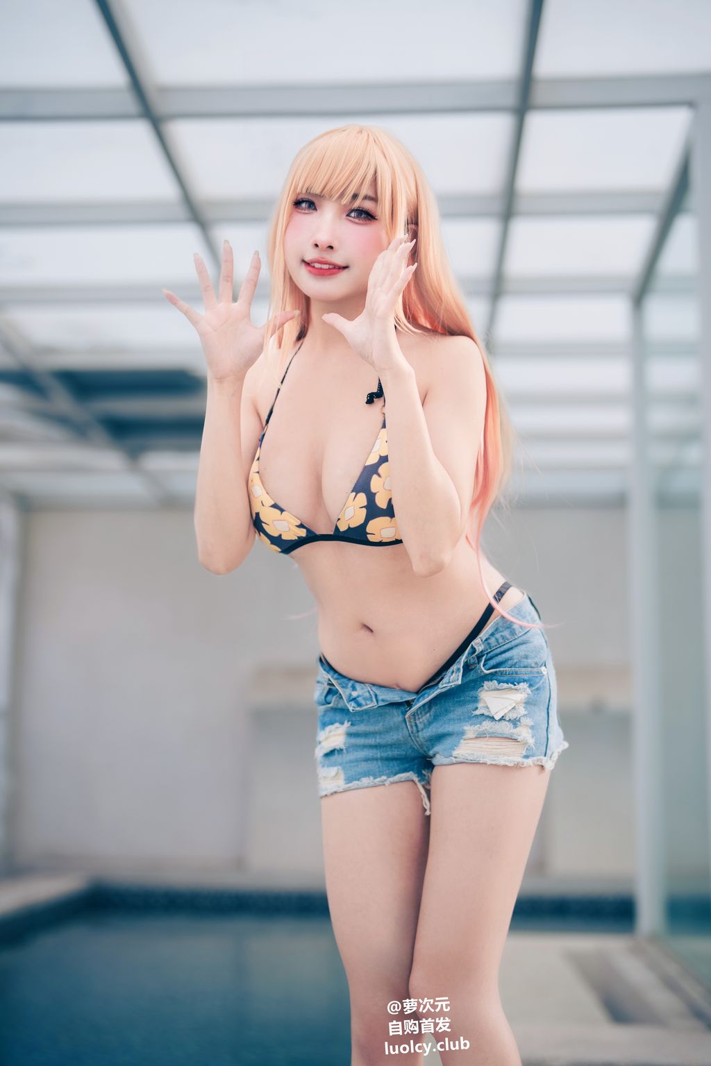 Coser@慕慕Momo: Marin 海夢 – Ver.泳裝 (62 photos + 3 videos) 6 Coser@慕慕Momo: Marin 海夢 – Ver.泳裝 (62 photos + 3 videos) 6