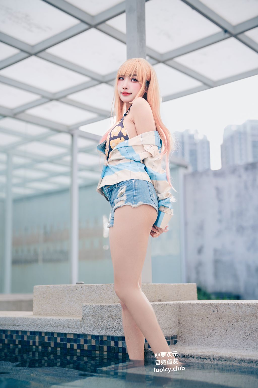 Coser@慕慕Momo: Marin 海夢 – Ver.泳裝 (62 photos + 3 videos) 18 Coser@慕慕Momo: Marin 海夢 – Ver.泳裝 (62 photos + 3 videos) 18