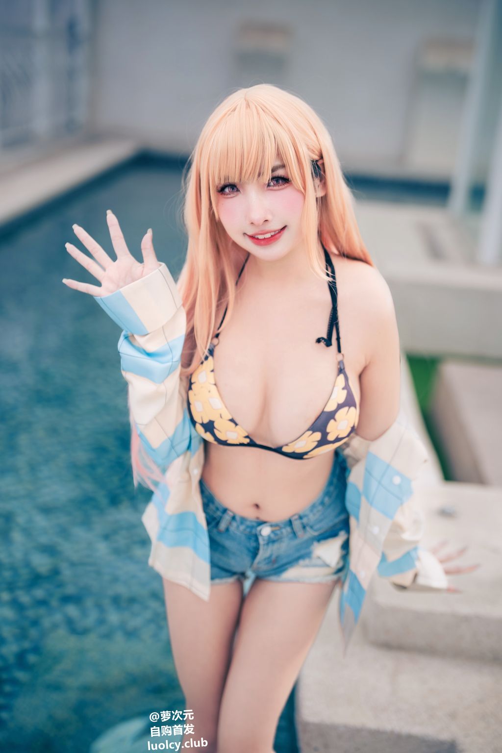 Coser@慕慕Momo: Marin 海夢 – Ver.泳裝 (62 photos + 3 videos) 15 Coser@慕慕Momo: Marin 海夢 – Ver.泳裝 (62 photos + 3 videos) 15