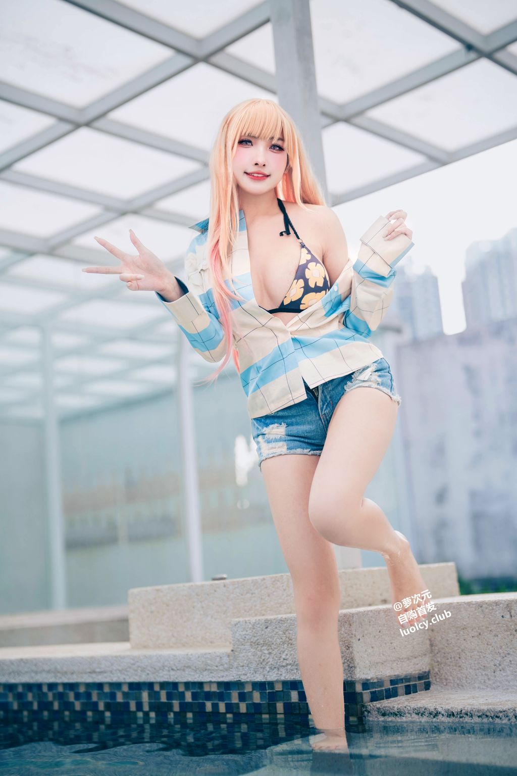 Coser@慕慕Momo: Marin 海夢 – Ver.泳裝 (62 photos + 3 videos) 16 Coser@慕慕Momo: Marin 海夢 – Ver.泳裝 (62 photos + 3 videos) 16