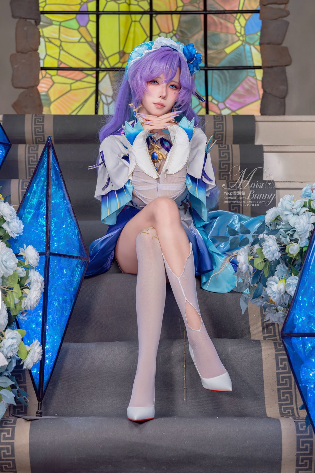 Coser@黏黏团子兔: 09月作品 鸣潮坎特蕾拉 (115 photos + 3 videos)