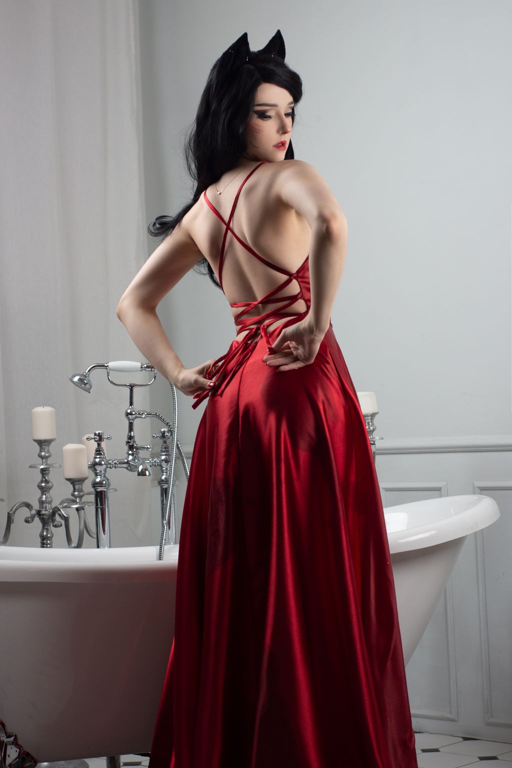 Coser@Candy_Ball: Ahri (78 photos) 14 Coser@Candy_Ball: Ahri (78 photos) 14