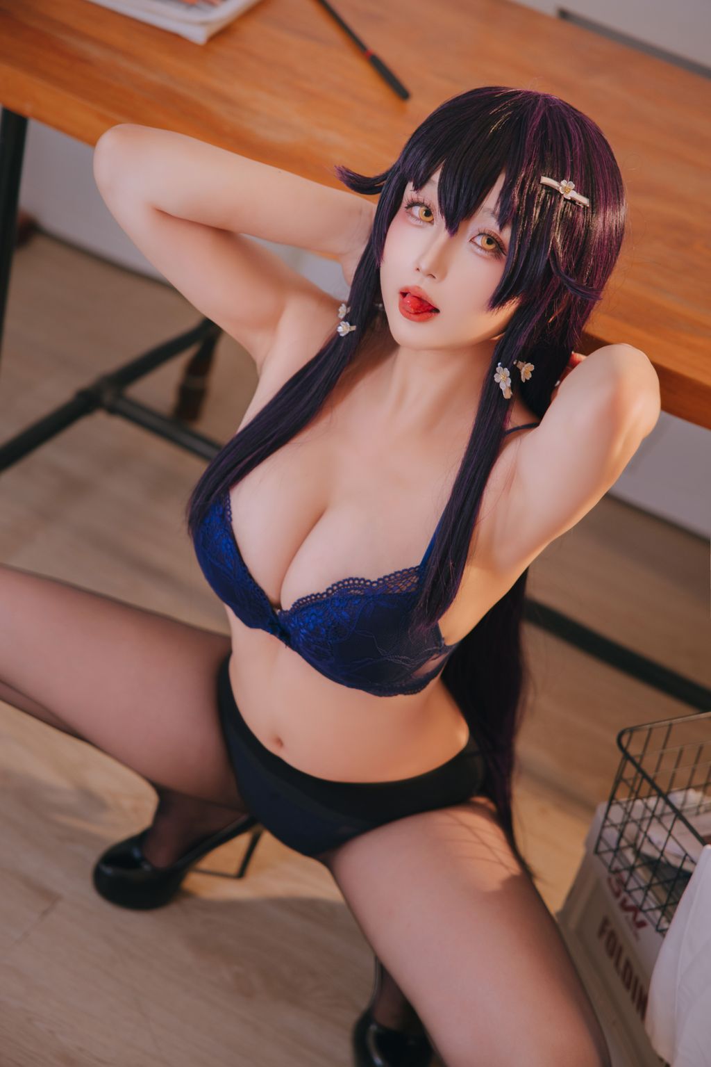 Coser@日奈娇: 吾妻的指导课 (120 photos) 19 Coser@日奈娇: 吾妻的指导课 (120 photos) 19