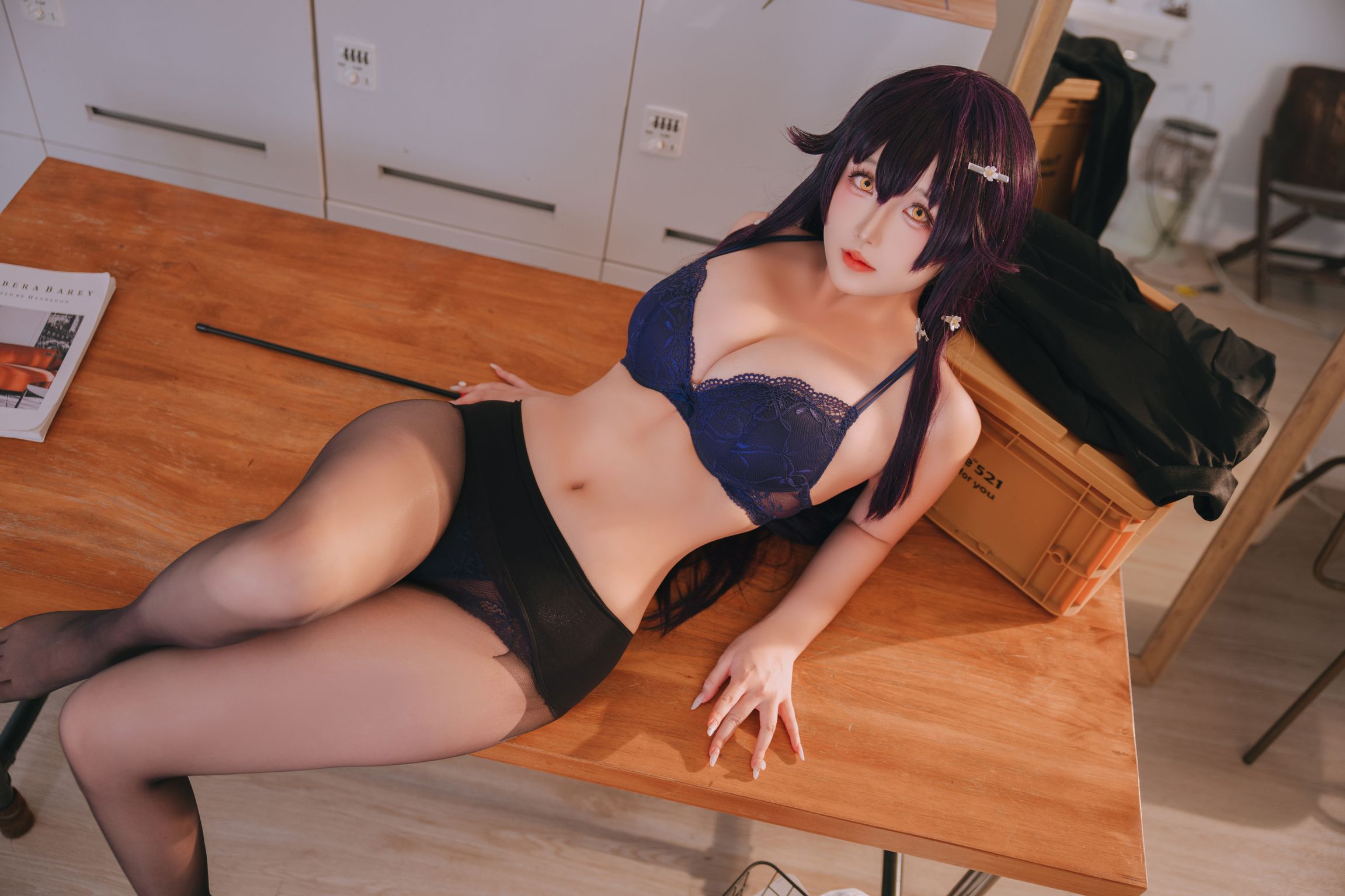 Coser@日奈娇: 吾妻的指导课 (120 photos) 4 Coser@日奈娇: 吾妻的指导课 (120 photos) 4