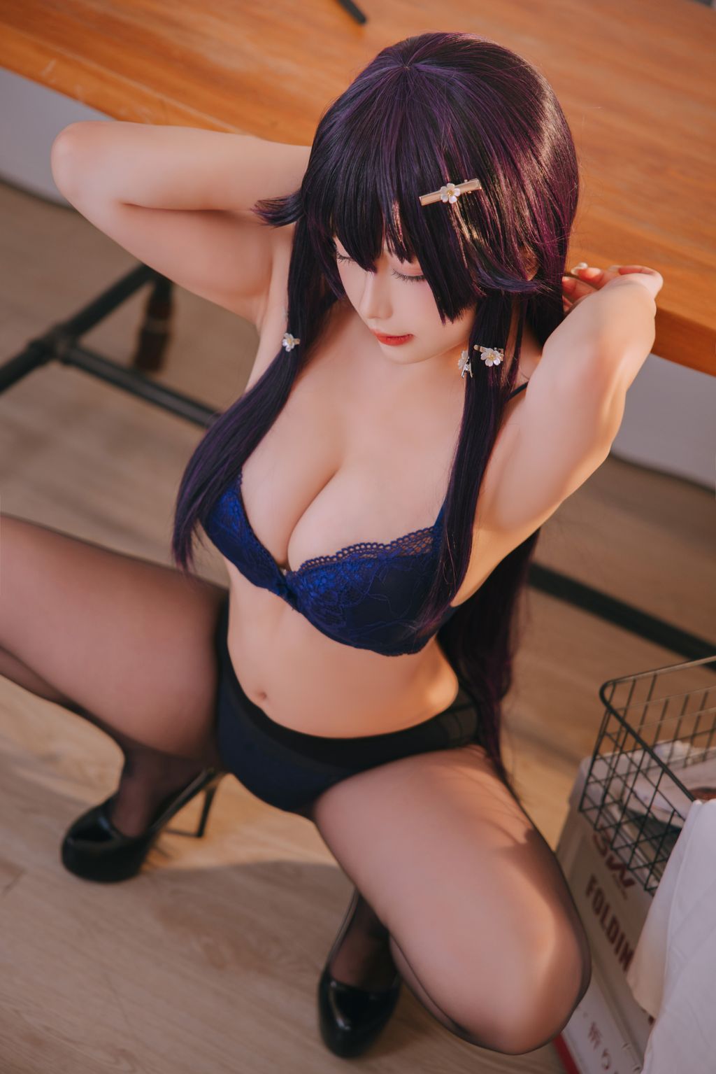 Coser@日奈娇: 吾妻的指导课 (120 photos) 17 Coser@日奈娇: 吾妻的指导课 (120 photos) 17