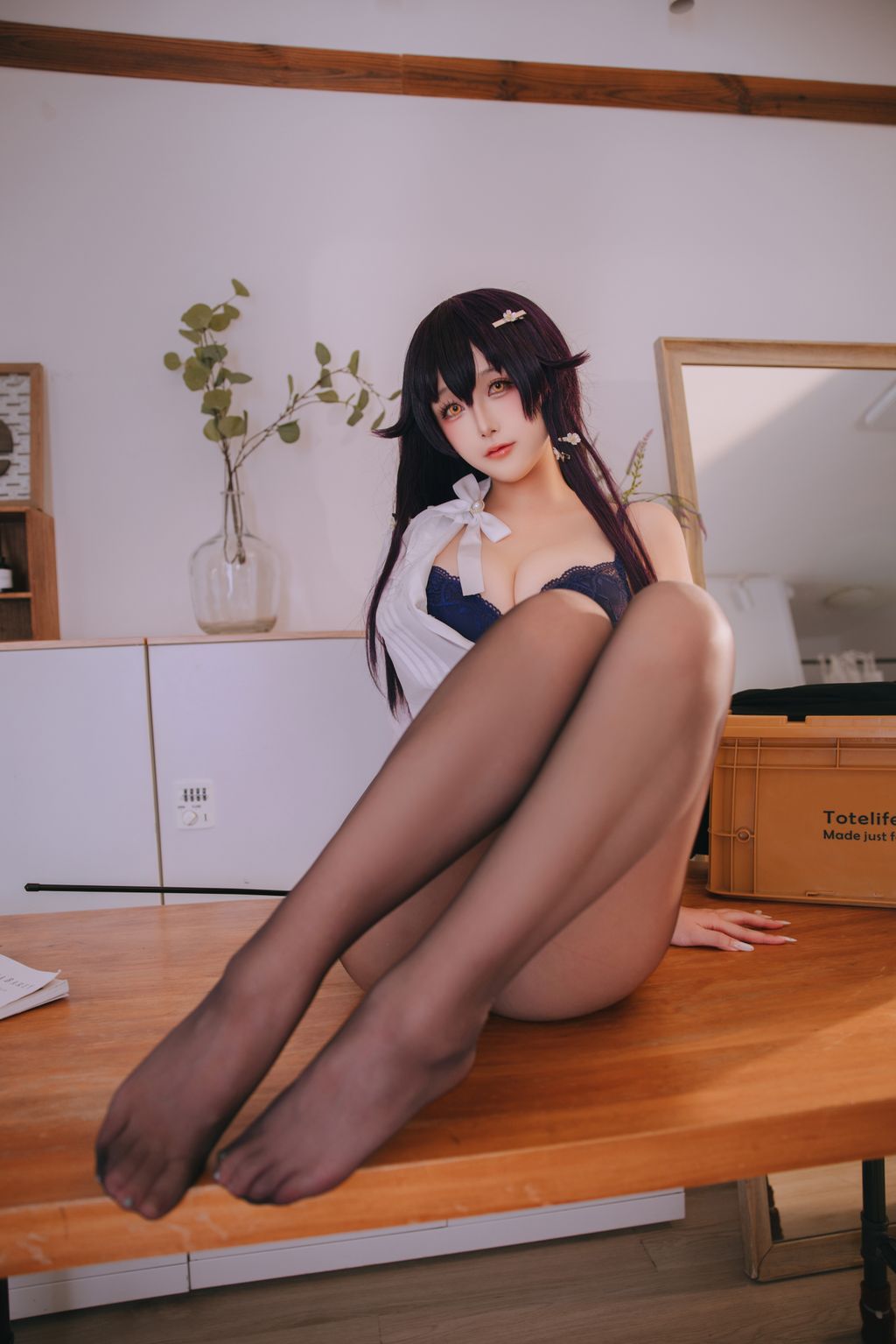Coser@日奈娇: 吾妻的指导课 (120 photos) 16 Coser@日奈娇: 吾妻的指导课 (120 photos) 16