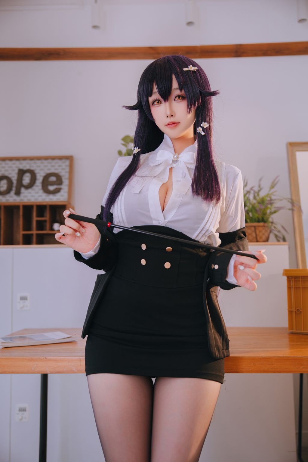 Coser@日奈娇: 吾妻的指导课 (120 photos) 14 Coser@日奈娇: 吾妻的指导课 (120 photos) 14