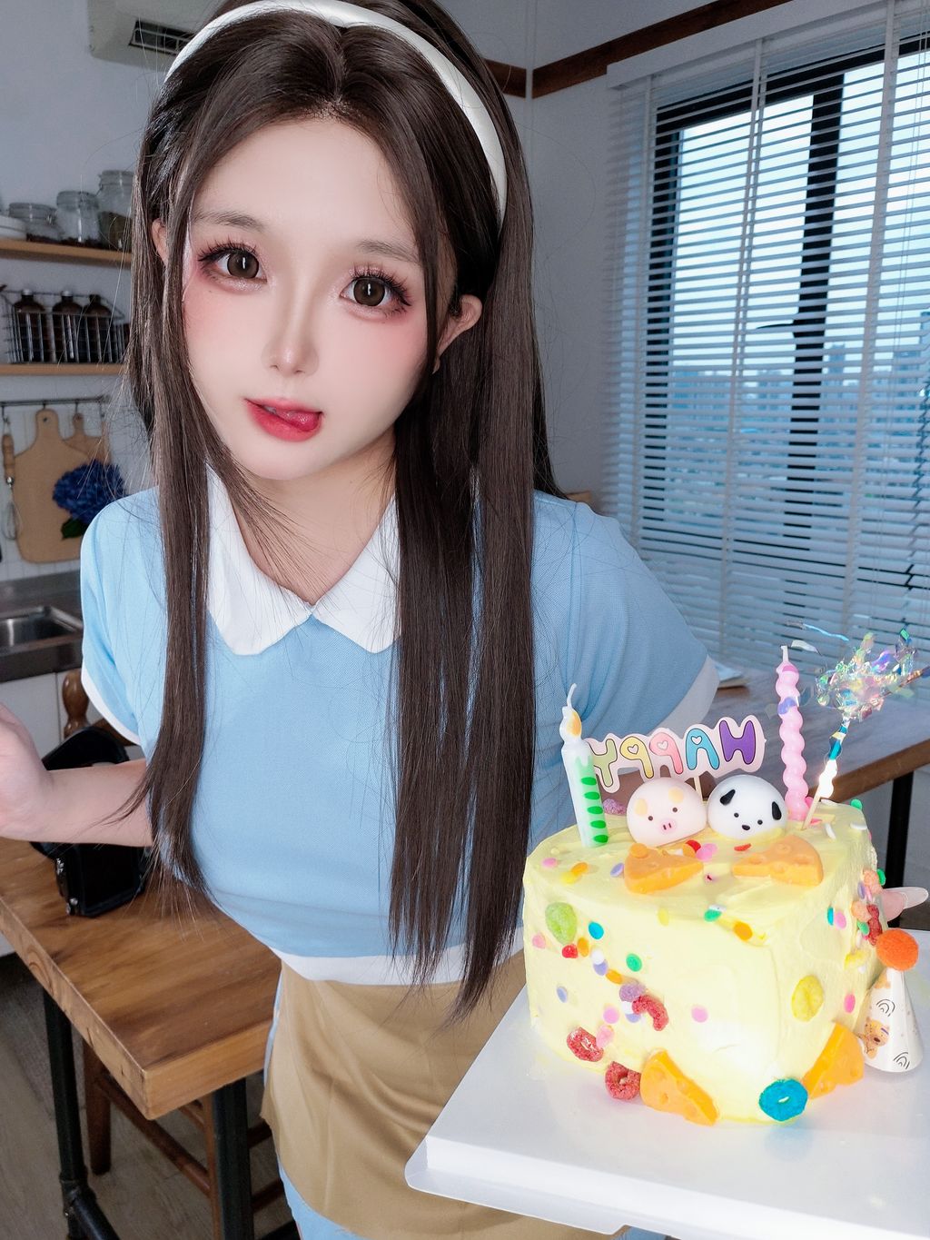 Coser@日奈娇: 蛋糕售卖员 (181 photos + 5 videos) 19 Coser@日奈娇: 蛋糕售卖员 (181 photos + 5 videos) 19