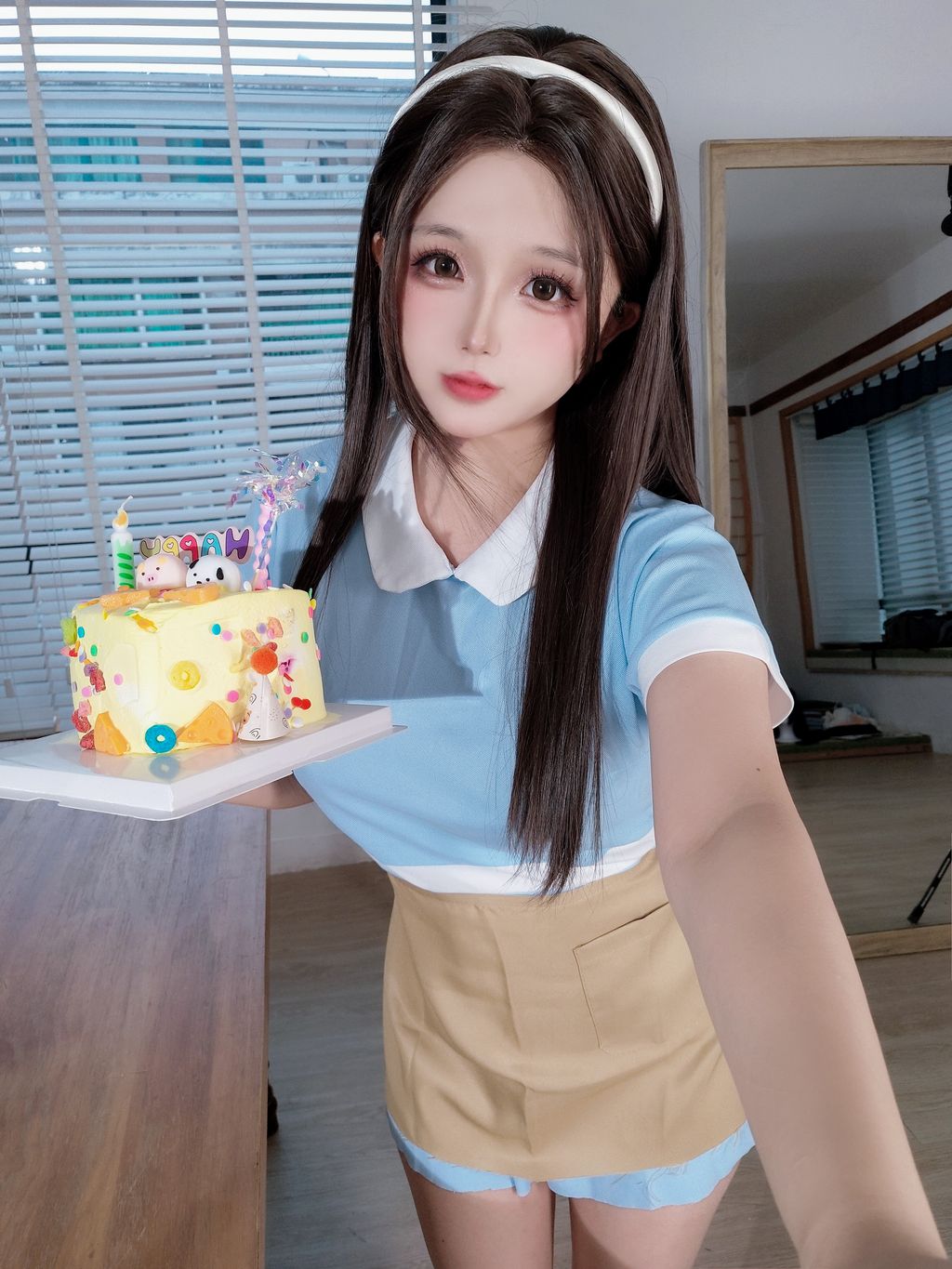 Coser@日奈娇: 蛋糕售卖员 (181 photos + 5 videos) 18 Coser@日奈娇: 蛋糕售卖员 (181 photos + 5 videos) 18