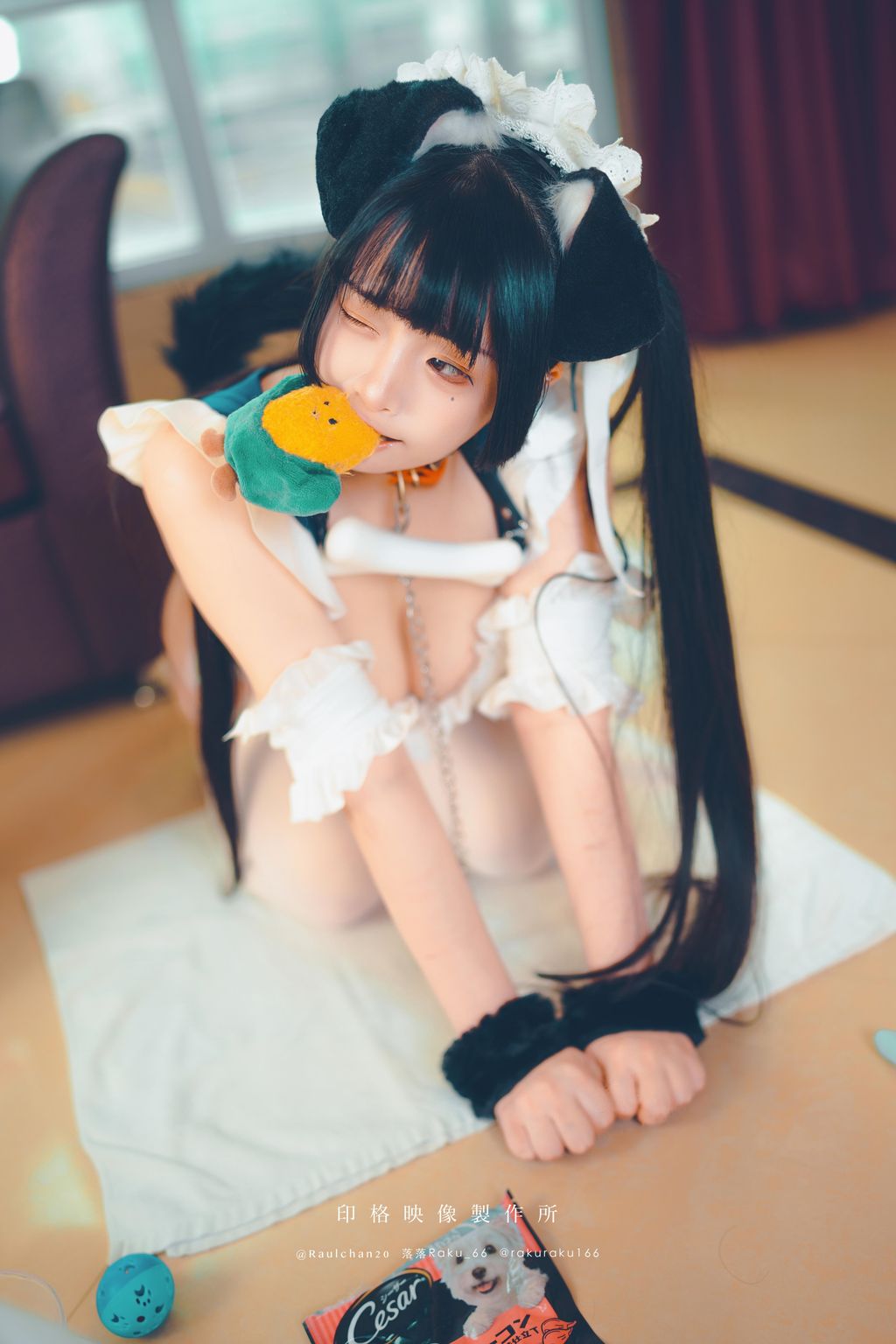 Coser@落落Raku: 小狗迷恋 Puppy Infatuation (68 photos)