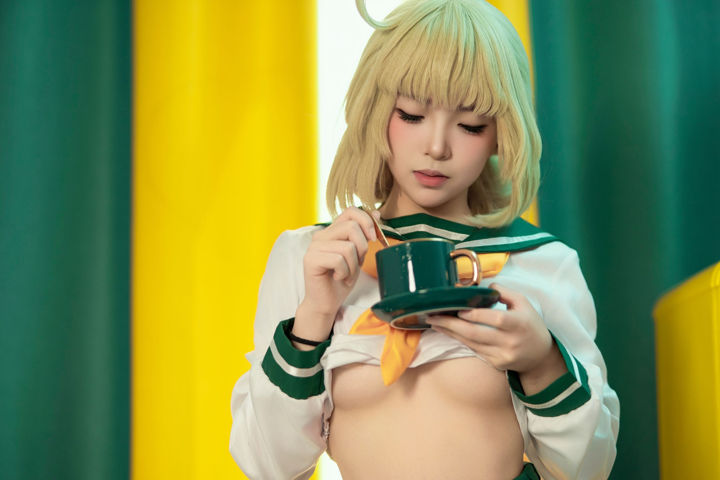 Coser@Bangni邦尼: Araga Kiwi Mahou Shoujo ni Akogarete (90 photos + 6 videos)