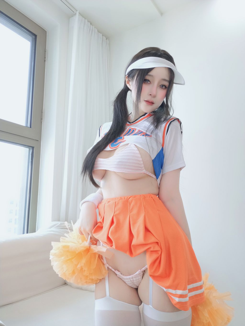 Coser@白银81: 啦啦队 (106 photos + 4 videos)