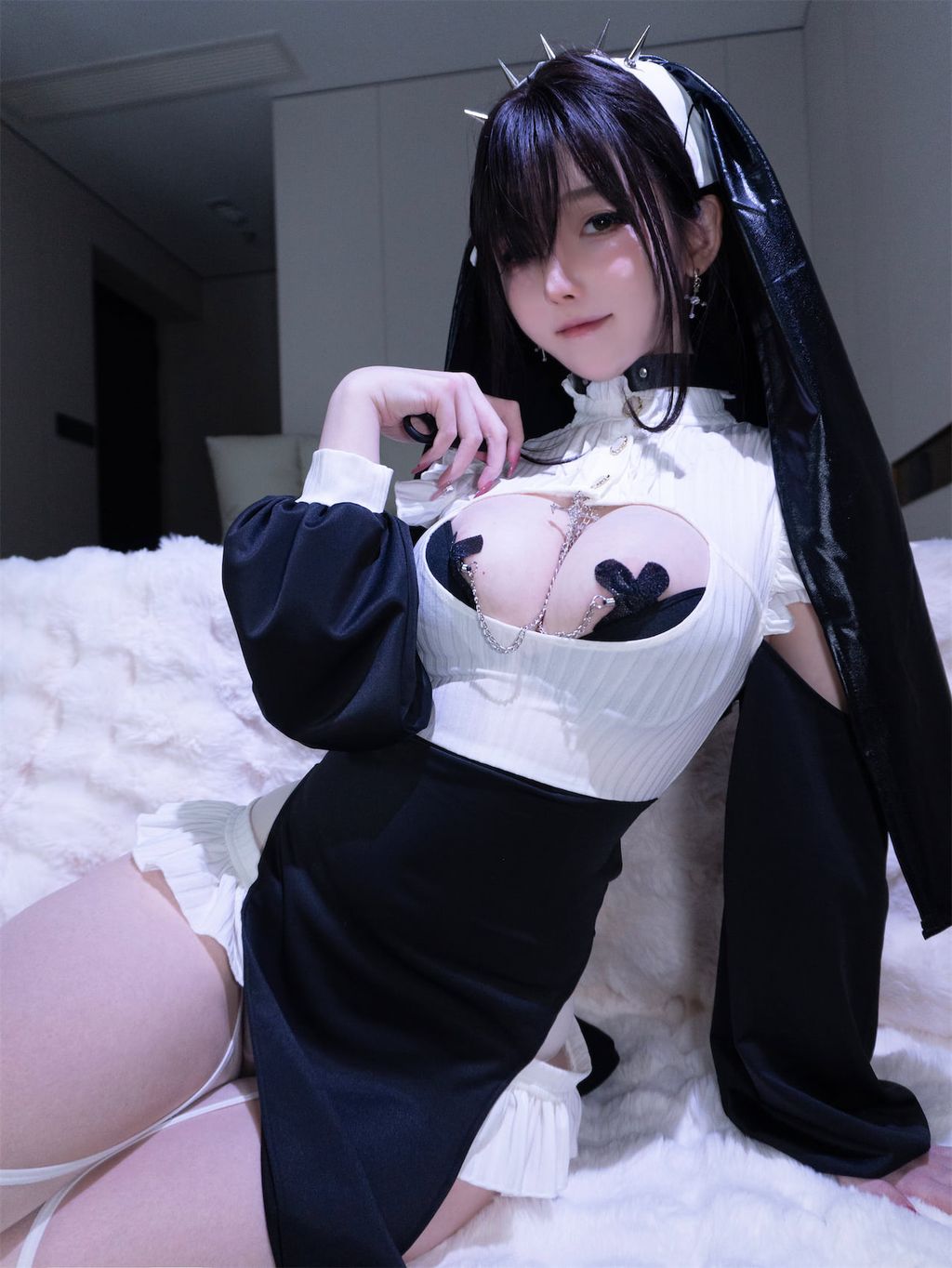 Coser@一小央泽 (yixiaoyangze): 贞洁祷告 (117 photos + 3 videos)