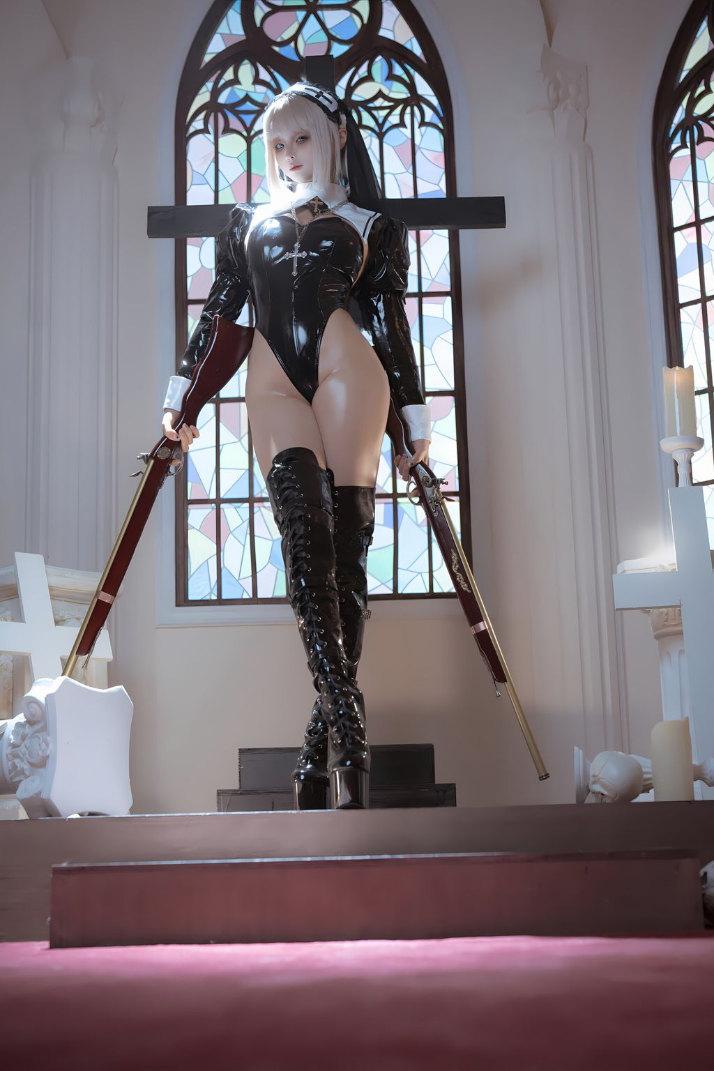 Coser@蠢沫沫 (chunmomo): 修道院 (147 photos) 3 Coser@蠢沫沫 (chunmomo): 修道院 (147 photos) 3