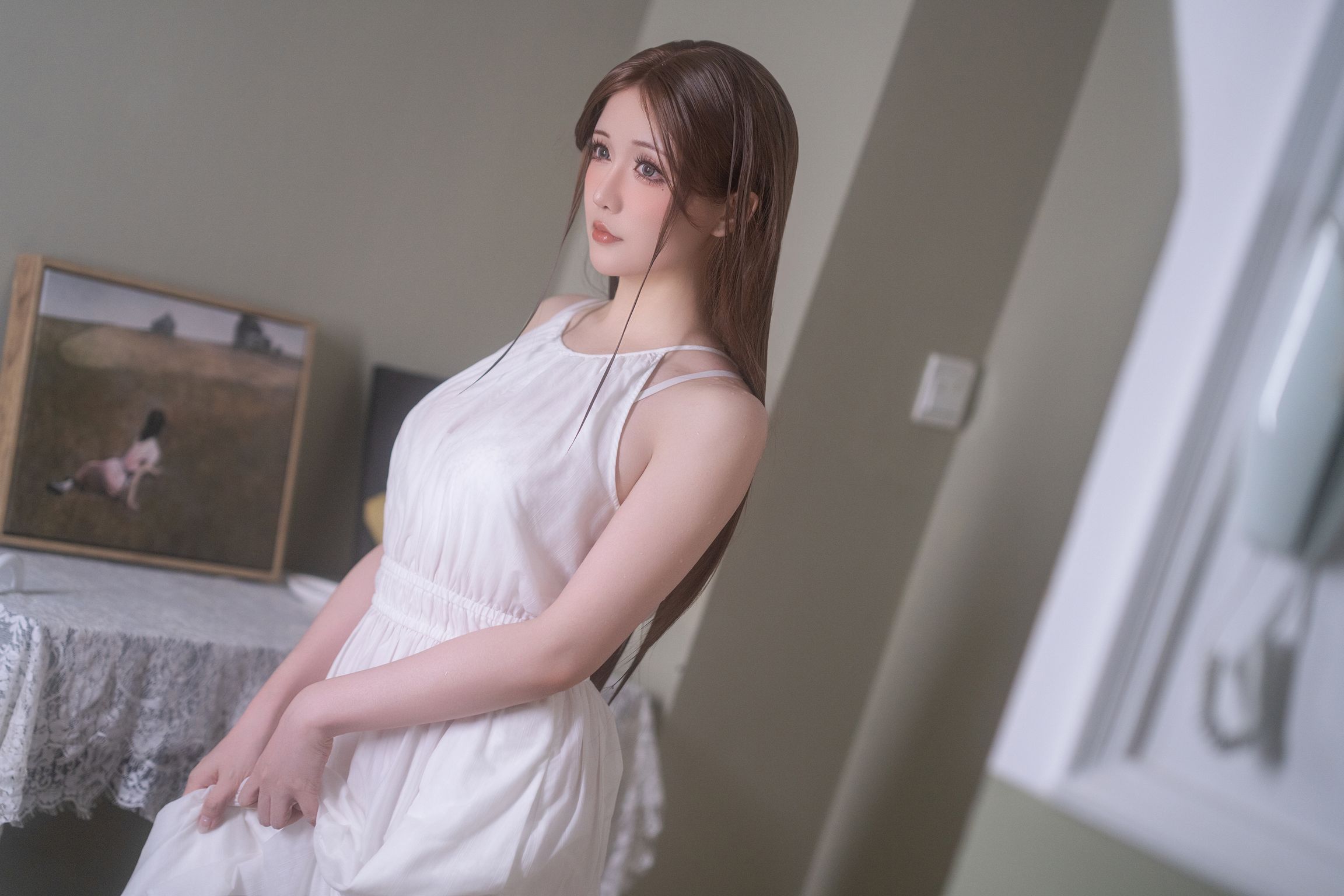 Coser@星之迟迟Hoshilily: 雨天的奇妙偶遇 (100 photos + 1 video)