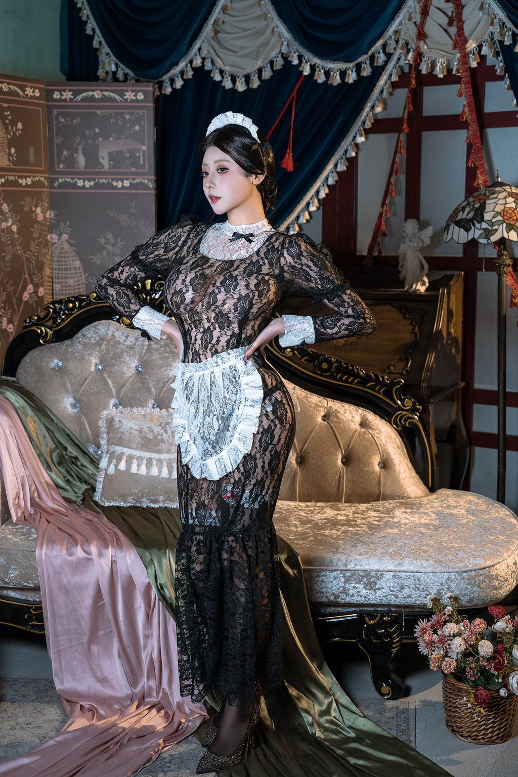Coser@云溪溪 (Yunx1x1) & 奶桃桃: 顺从 (100 photos + 1 video)
