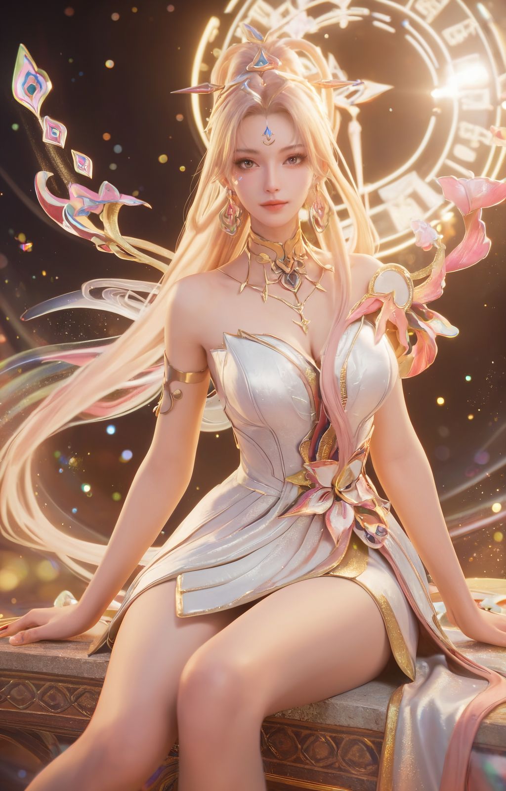 [AI Generated] 王者荣耀: 虞姬 – 愿照·岁时盈【墨迹】 (309 photos)