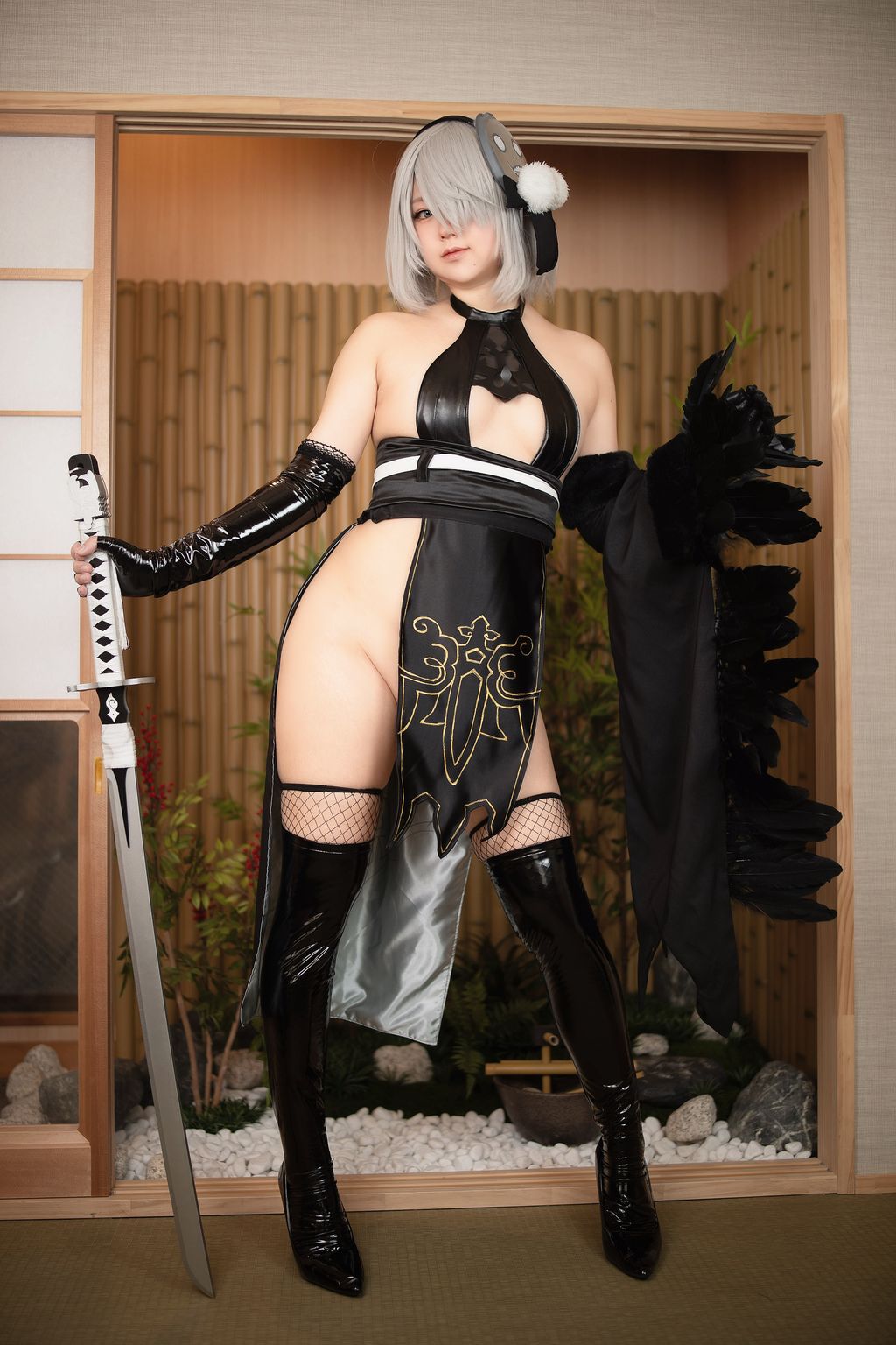 Coser@Mui Anzai (安斎夢唯): 2B忍者 (161 photos)