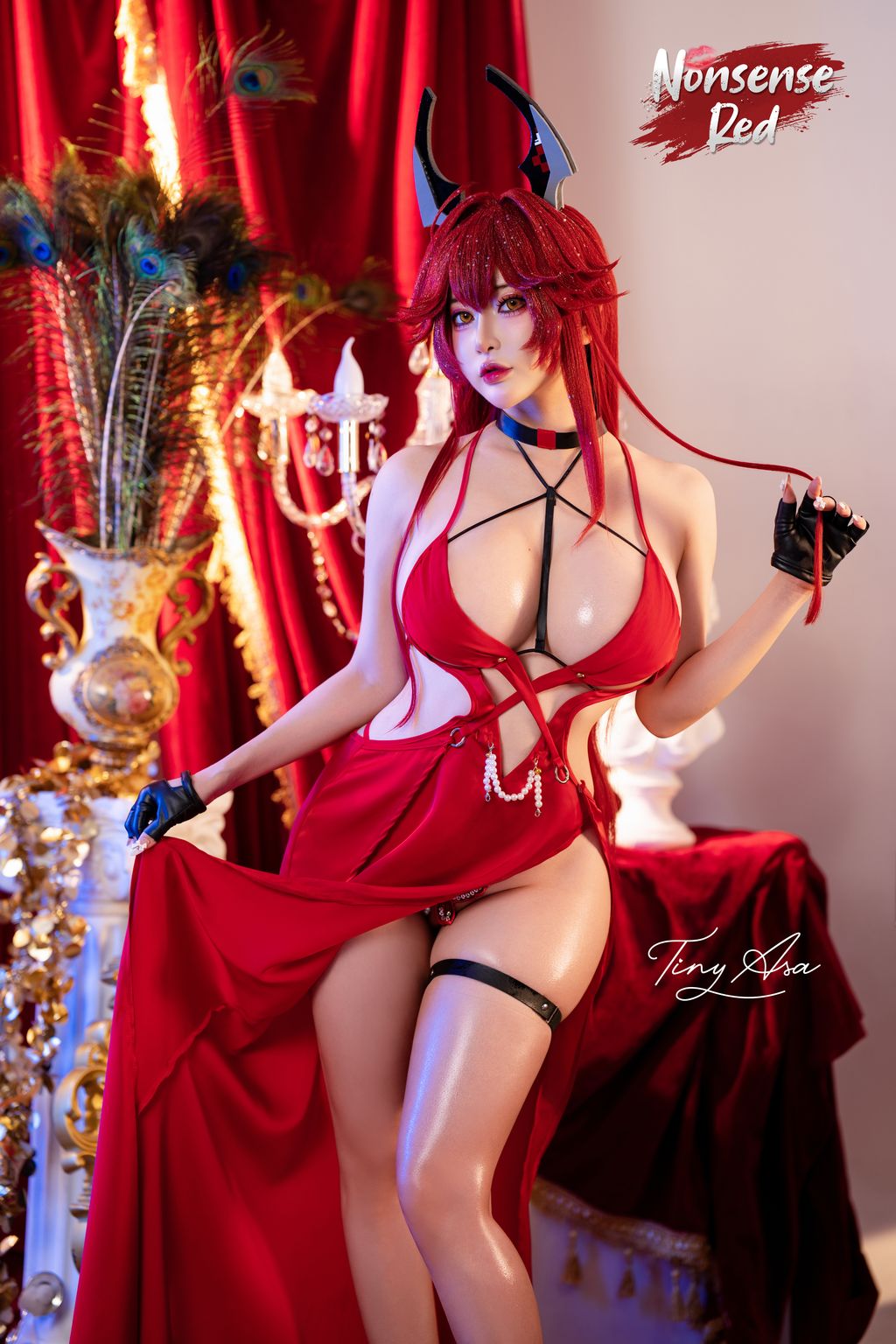 Coser@Tiny Asa: 小红帽Nikke (82 photos + 2 videos)