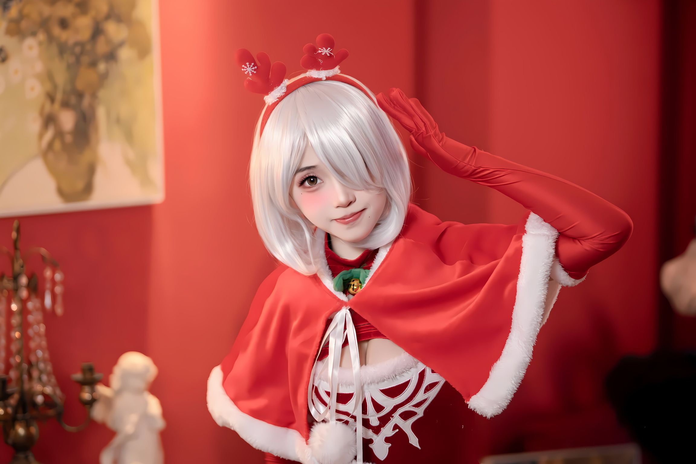 Coser@Bangni邦尼: 圣诞尼尔 红裙御姐 (132 photos) 2 Coser@Bangni邦尼: 圣诞尼尔 红裙御姐 (132 photos) 2