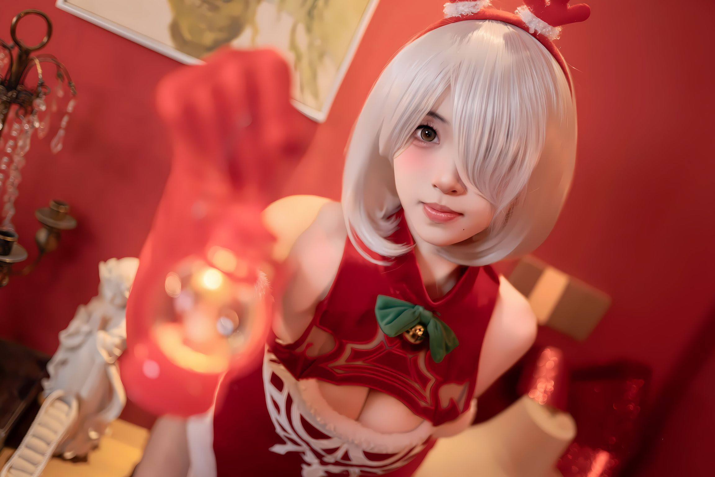 Coser@Bangni邦尼: 圣诞尼尔 红裙御姐 (132 photos) 11 Coser@Bangni邦尼: 圣诞尼尔 红裙御姐 (132 photos) 11