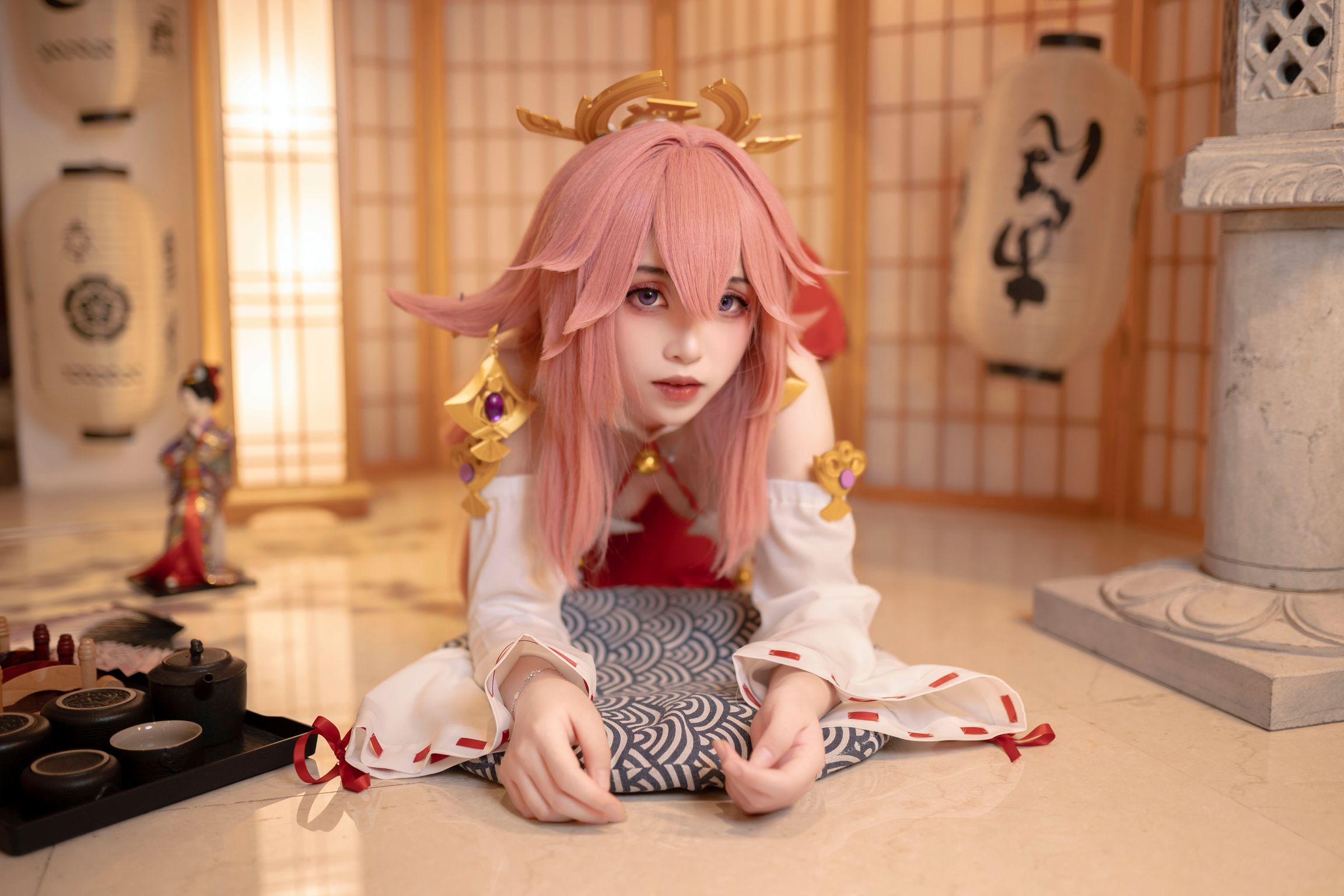 Coser@Bangni邦尼: 八重神子 (99 photos) 5 Coser@Bangni邦尼: 八重神子 (99 photos) 5