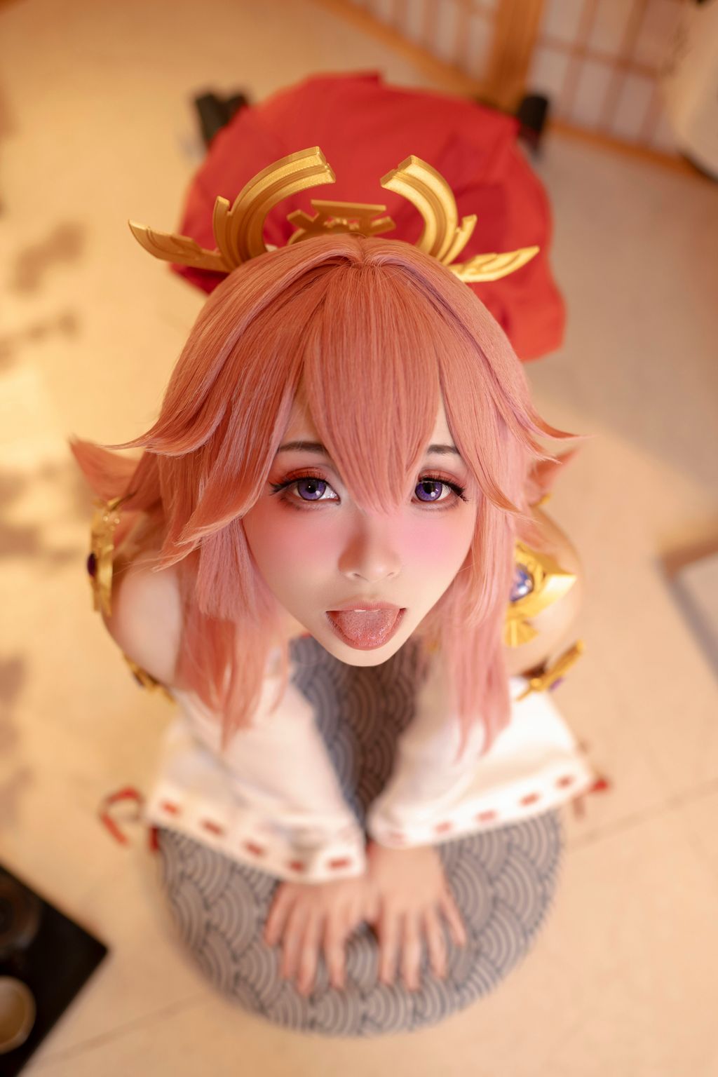 Coser@Bangni邦尼: 八重神子 (99 photos) 6 Coser@Bangni邦尼: 八重神子 (99 photos) 6
