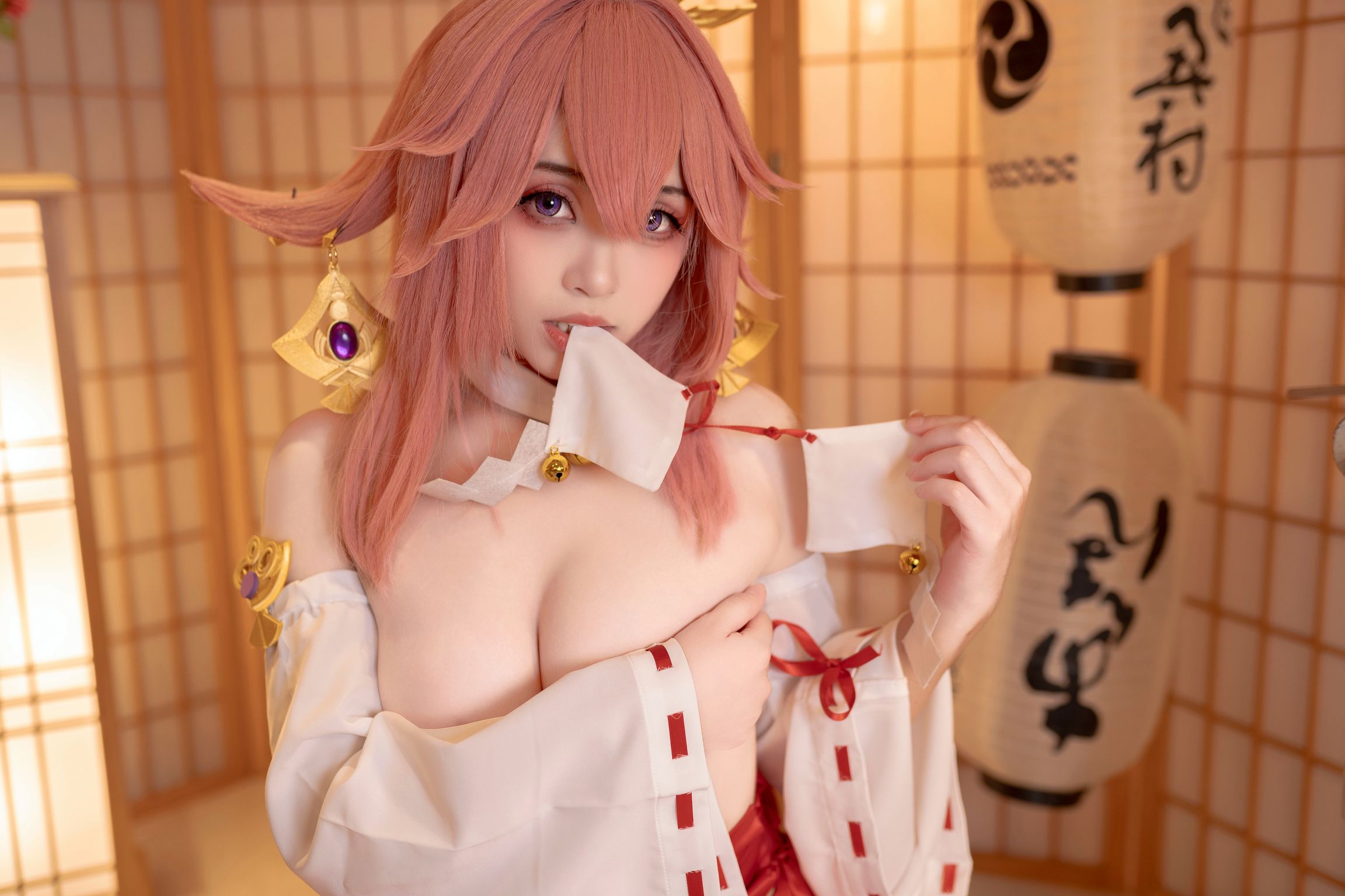 Coser@Bangni邦尼: 八重神子 (99 photos) 9 Coser@Bangni邦尼: 八重神子 (99 photos) 9