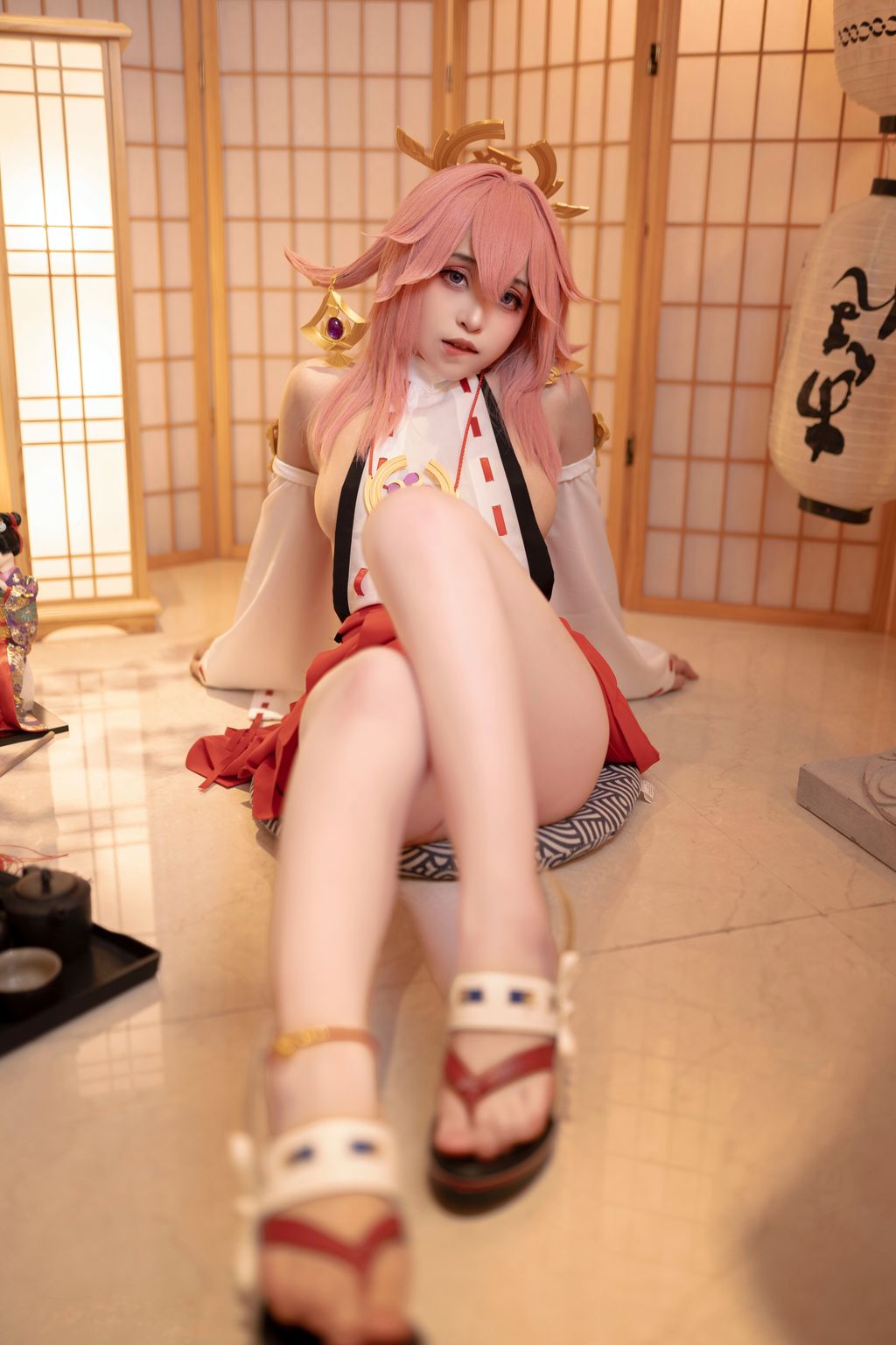 Coser@Bangni邦尼: 八重神子 (99 photos) 19 Coser@Bangni邦尼: 八重神子 (99 photos) 19