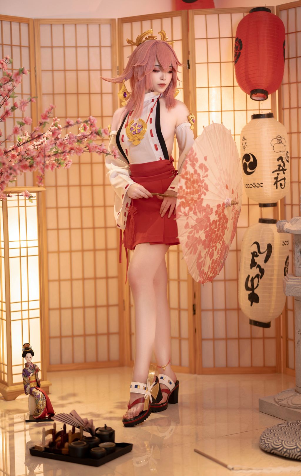 Coser@Bangni邦尼: 八重神子 (99 photos) 7 Coser@Bangni邦尼: 八重神子 (99 photos) 7