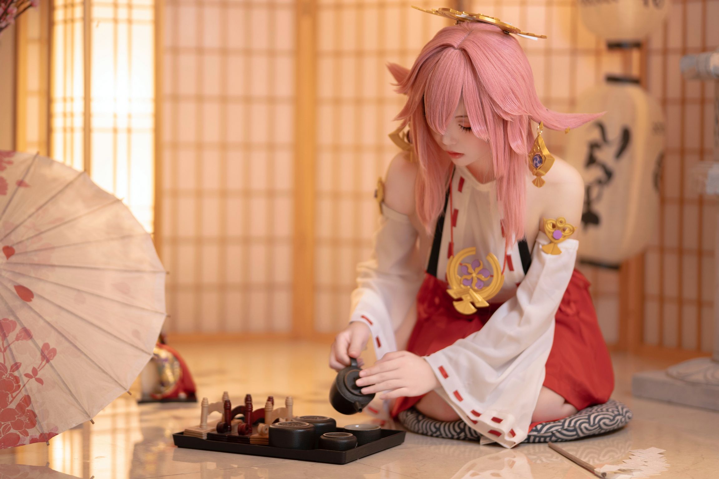 Coser@Bangni邦尼: 八重神子 (99 photos) 1 Coser@Bangni邦尼: 八重神子 (99 photos) 1