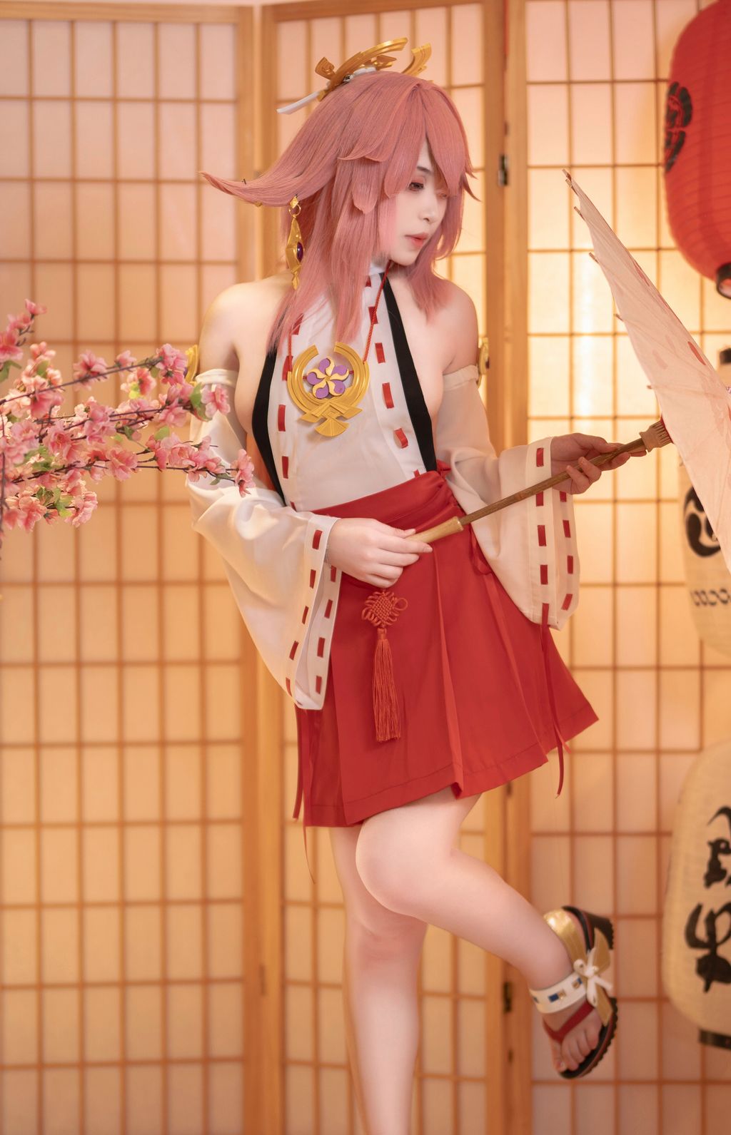 Coser@Bangni邦尼: 八重神子 (99 photos) 6 Coser@Bangni邦尼: 八重神子 (99 photos) 6