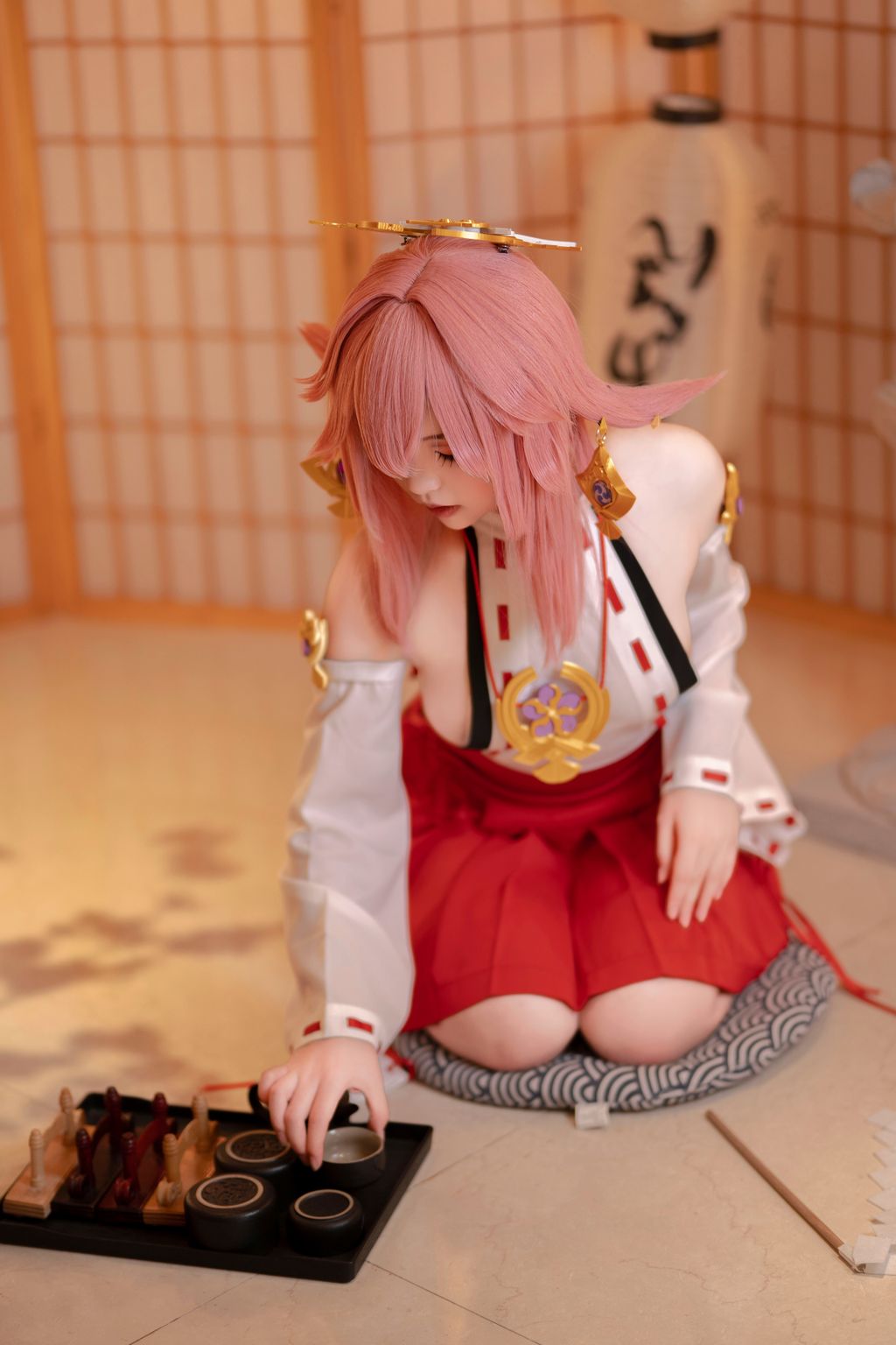 Coser@Bangni邦尼: 八重神子 (99 photos) 3 Coser@Bangni邦尼: 八重神子 (99 photos) 3