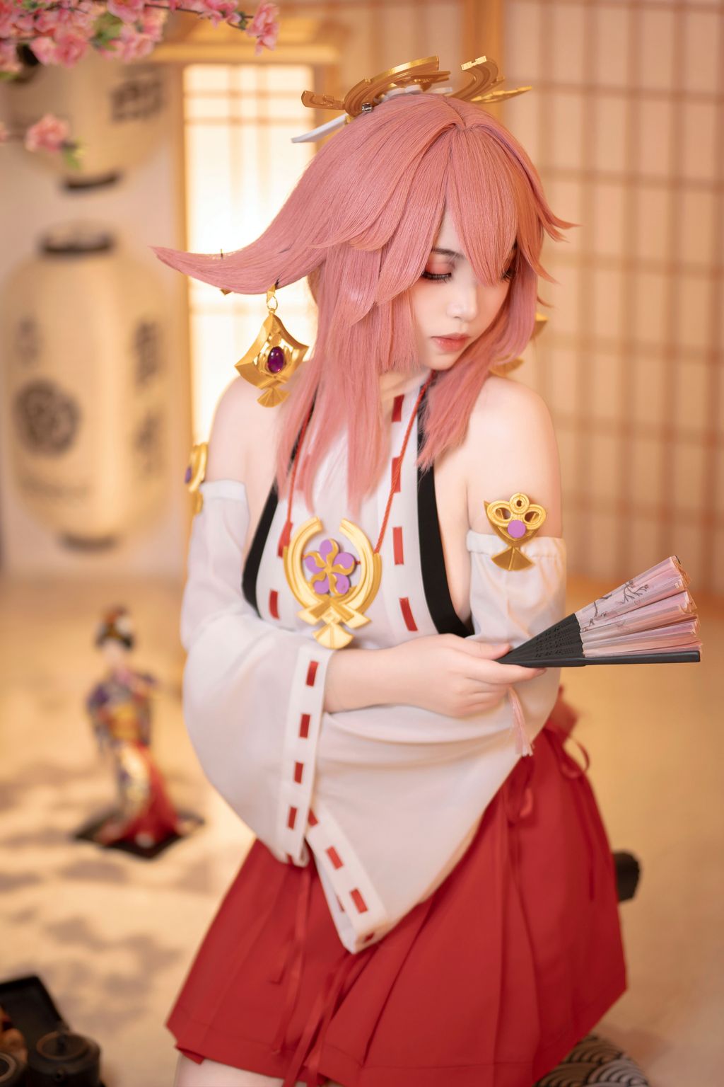 Coser@Bangni邦尼: 八重神子 (99 photos) 4 Coser@Bangni邦尼: 八重神子 (99 photos) 4