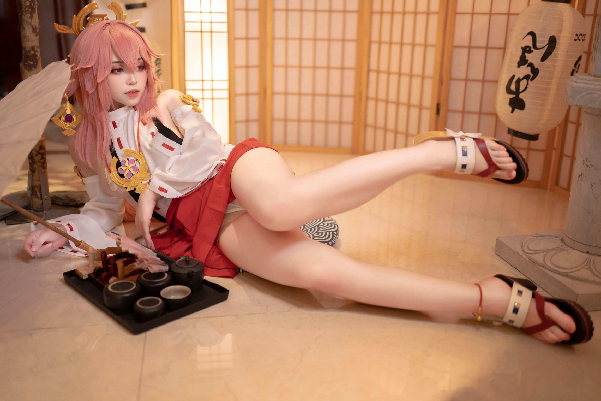 Coser@Bangni邦尼: 八重神子 (99 photos) 17 Coser@Bangni邦尼: 八重神子 (99 photos) 17