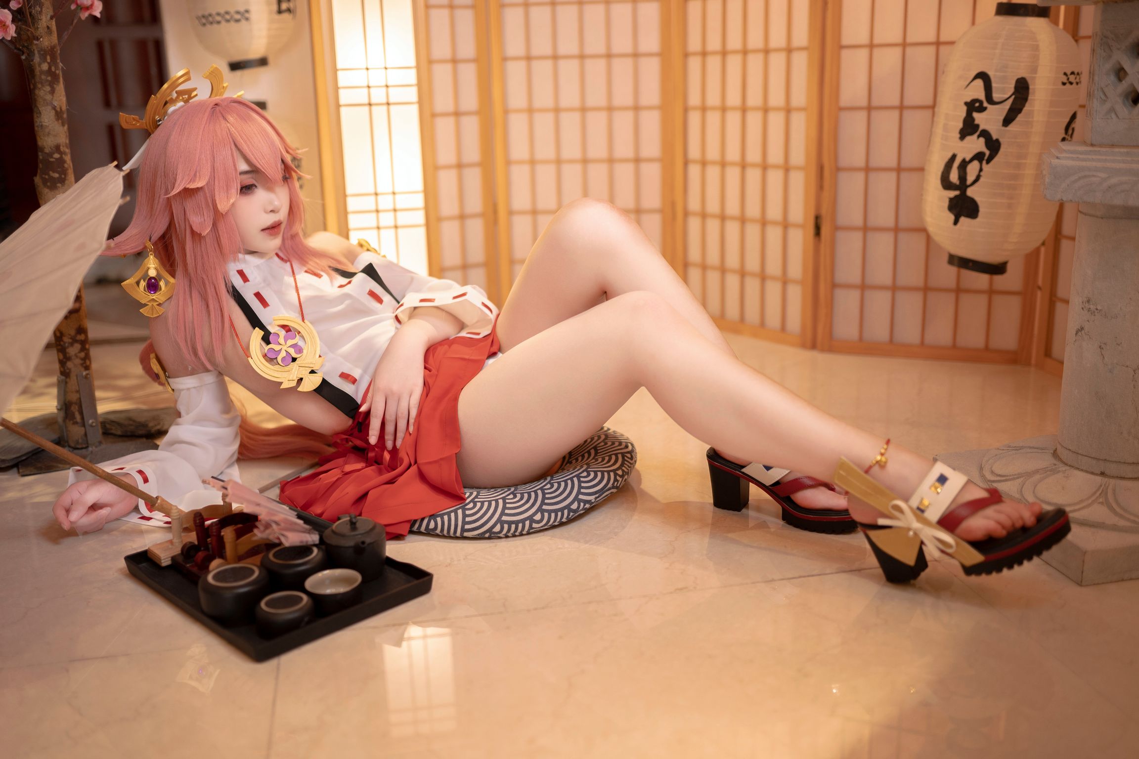 Coser@Bangni邦尼: 八重神子 (99 photos) 18 Coser@Bangni邦尼: 八重神子 (99 photos) 18