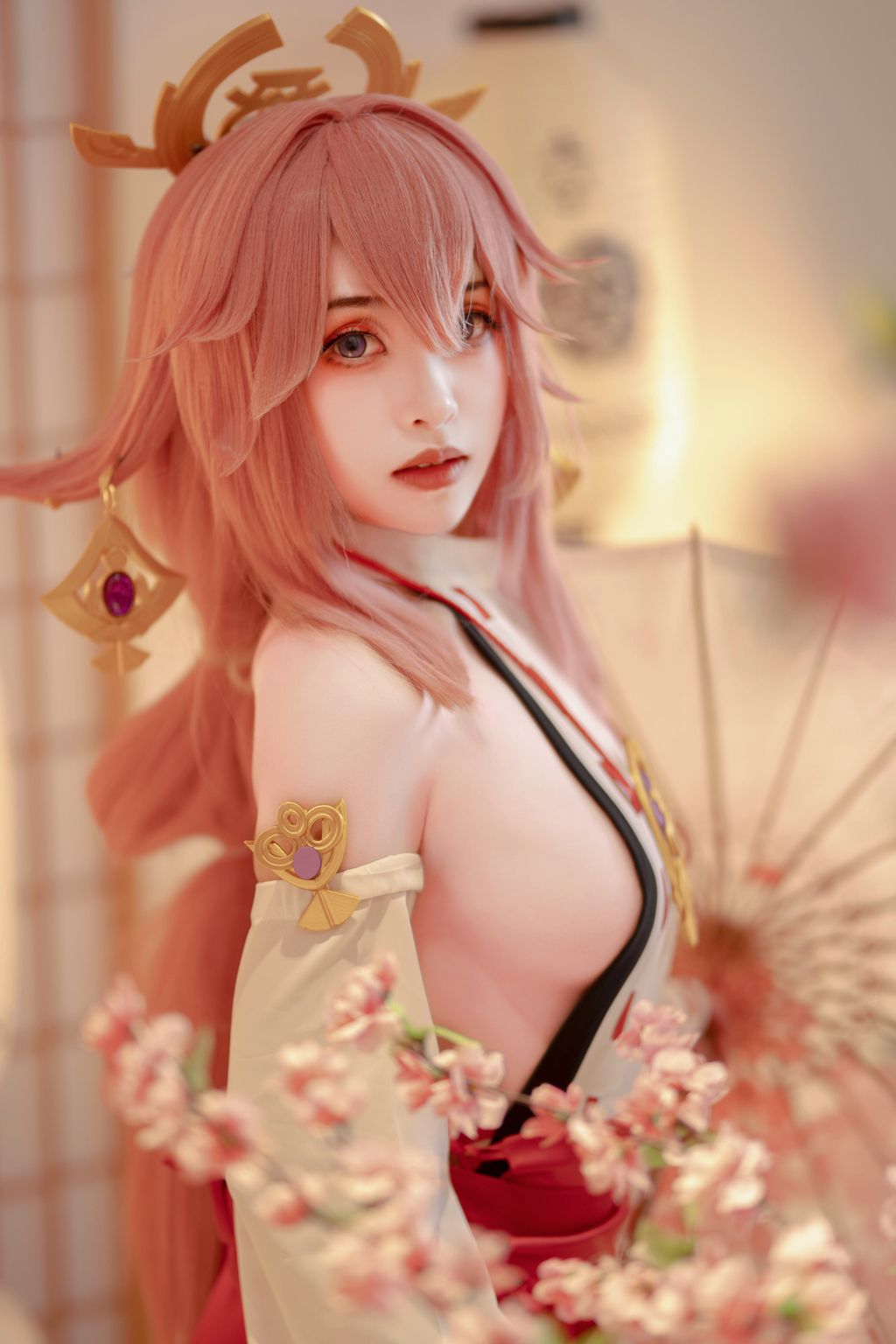 Coser@Bangni邦尼: 八重神子 (99 photos) 9 Coser@Bangni邦尼: 八重神子 (99 photos) 9