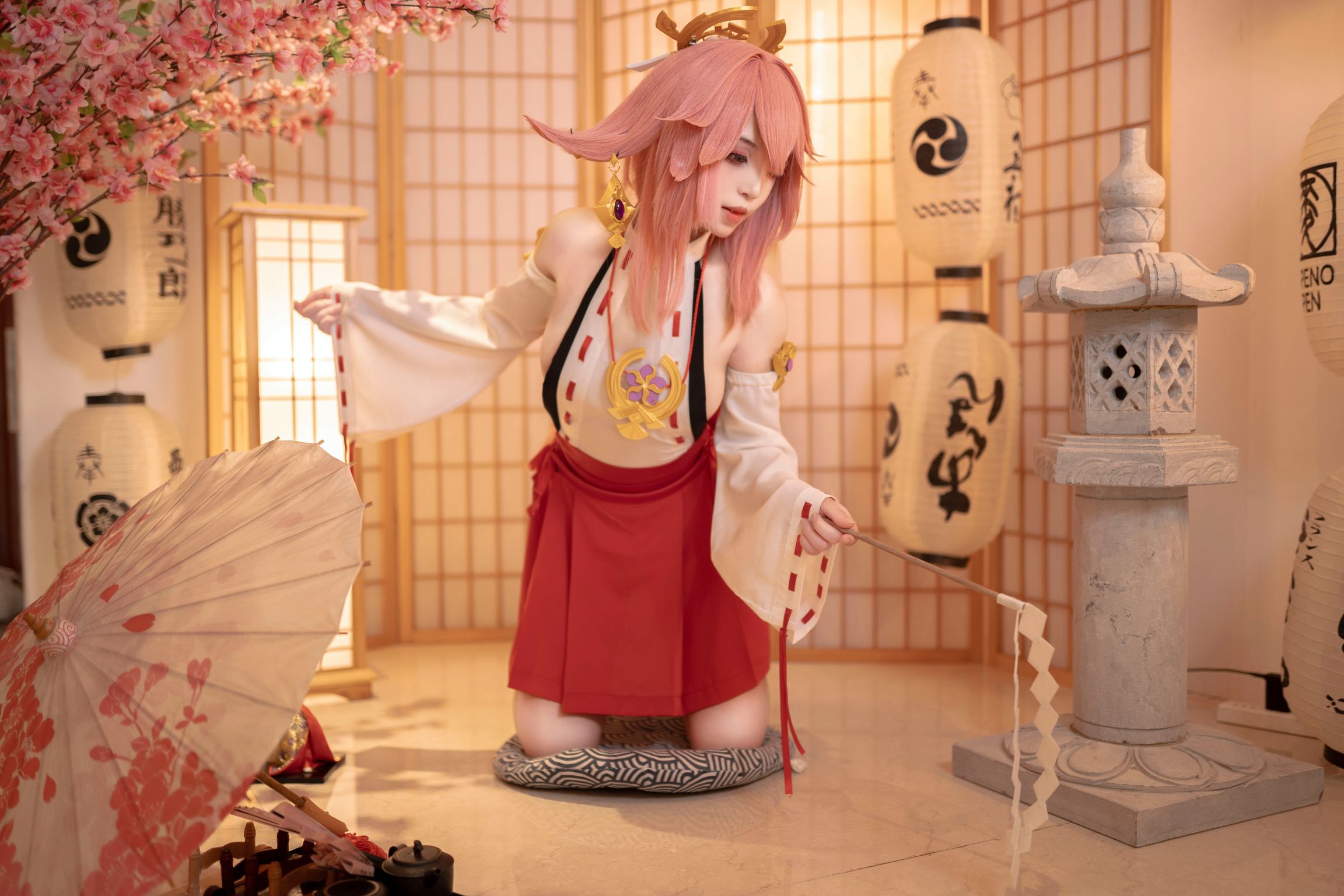 Coser@Bangni邦尼: 八重神子 (99 photos) 10 Coser@Bangni邦尼: 八重神子 (99 photos) 10