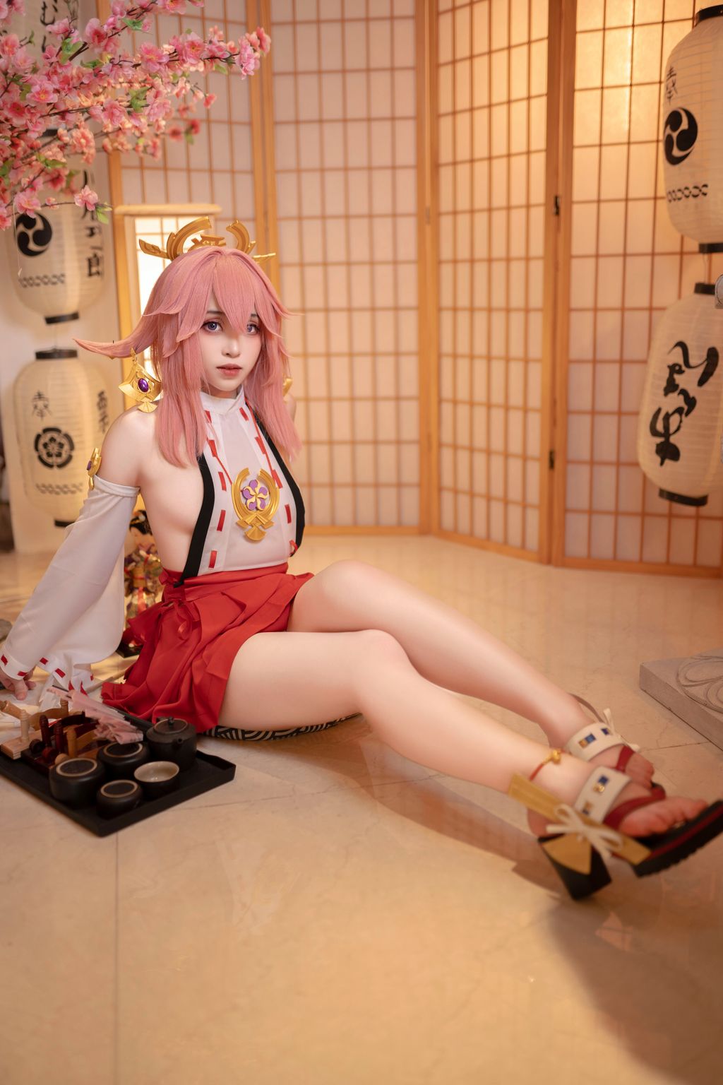 Coser@Bangni邦尼: 八重神子 (99 photos) 16 Coser@Bangni邦尼: 八重神子 (99 photos) 16