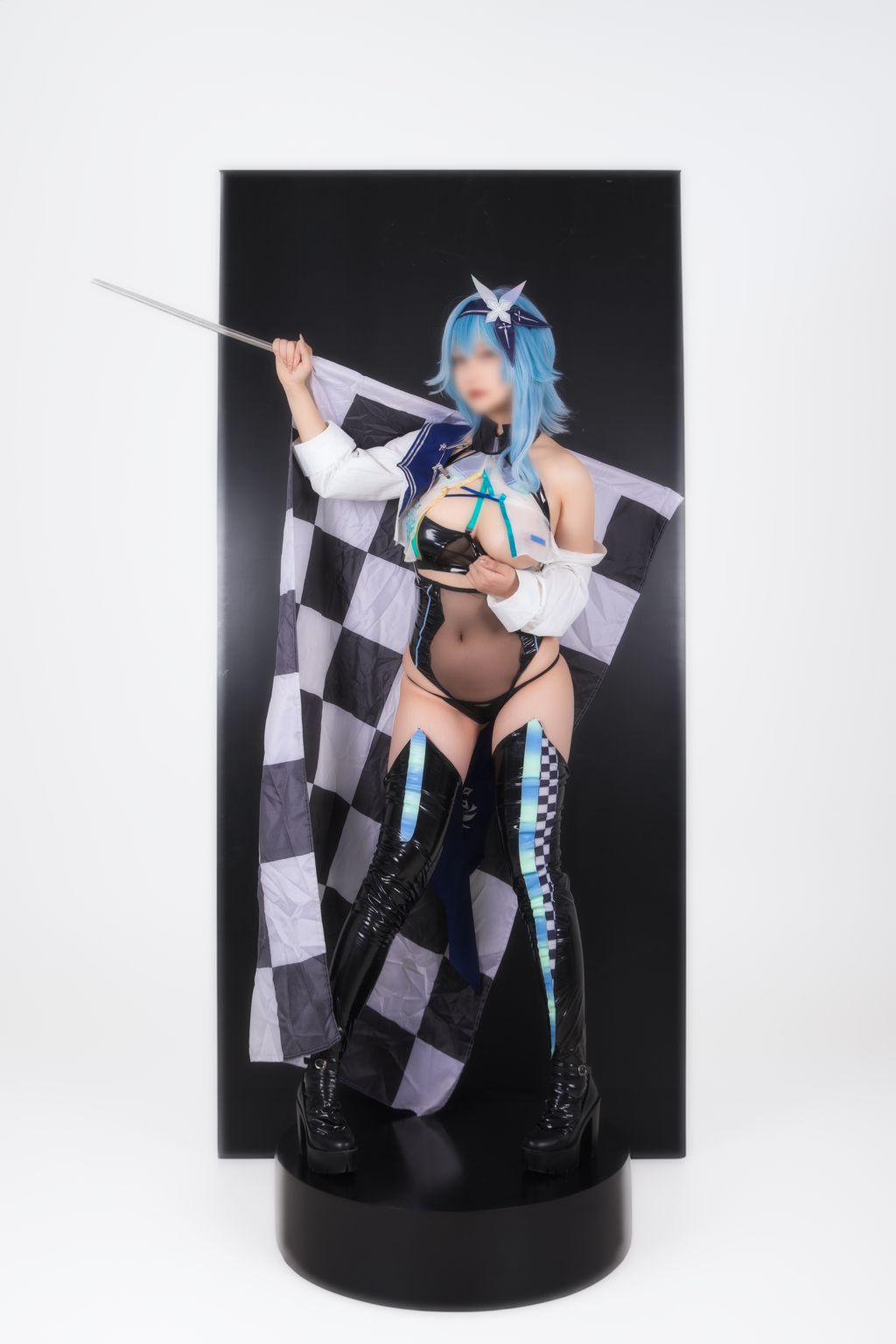 Coser@Hokunaimeko (北乃芽子): Eula Race Queen (99 photos + 2 videos)