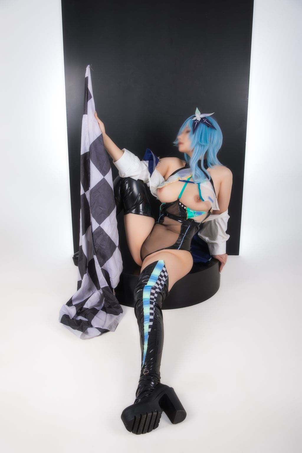 Coser@Hokunaimeko (北乃芽子): Eula Race Queen (99 photos + 2 videos) 16 Coser@Hokunaimeko (北乃芽子): Eula Race Queen (99 photos + 2 videos) 16