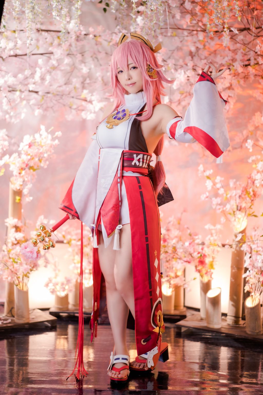 Coser@Rizuna: Yae Zakura (Houkai Impact 3) (181 photos)