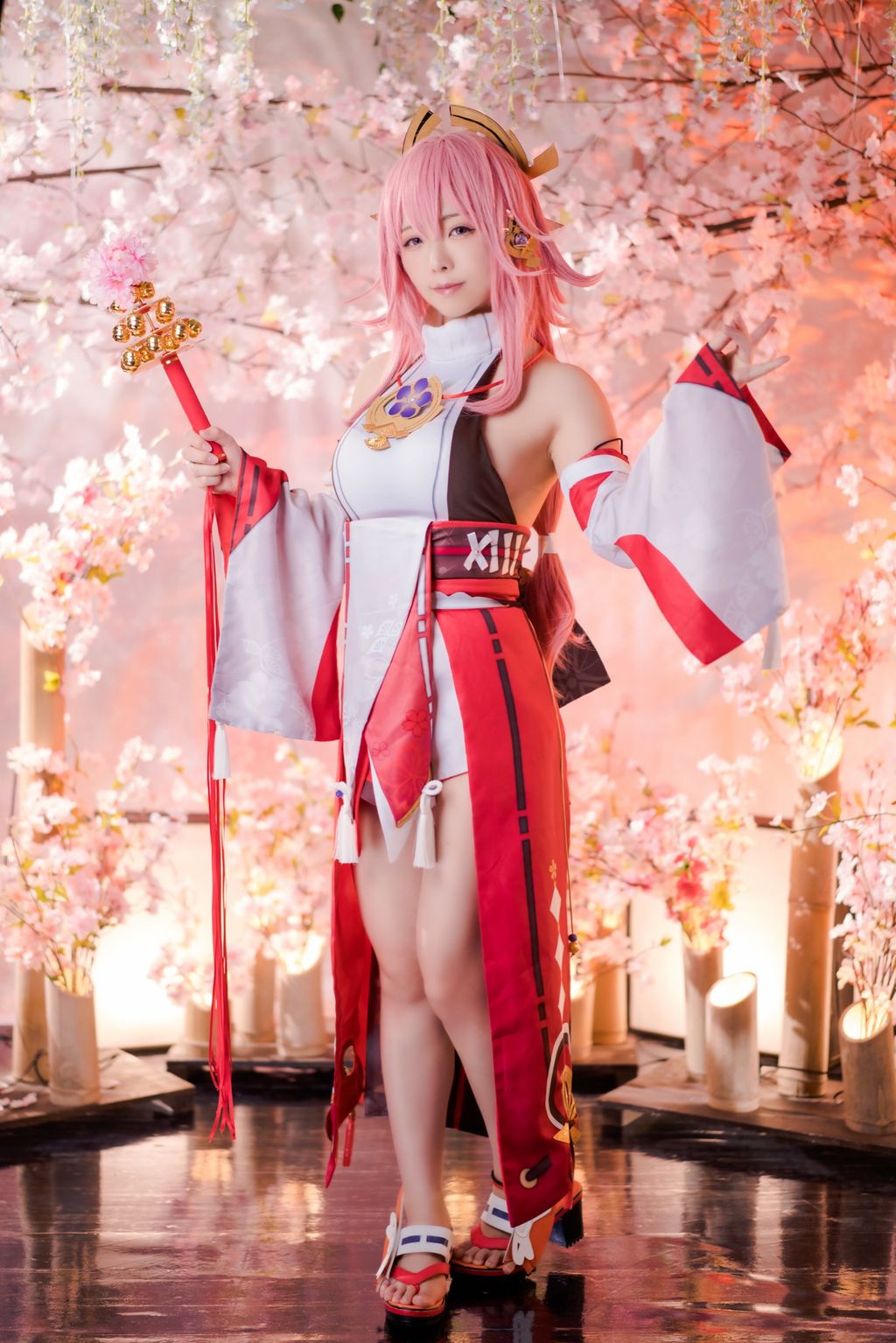 Coser@Rizuna: Yae Zakura (Houkai Impact 3) (181 photos)