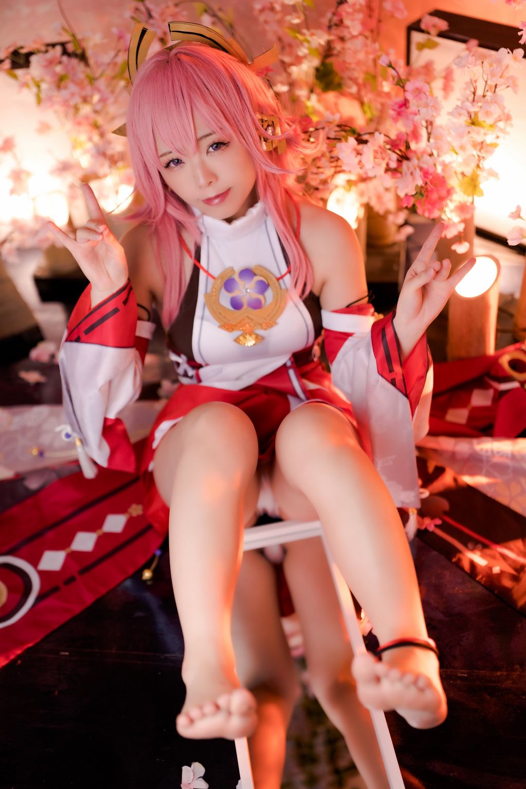 Coser@Rizuna: Yae Zakura (Houkai Impact 3) (181 photos) 18 Coser@Rizuna: Yae Zakura (Houkai Impact 3) (181 photos) 18