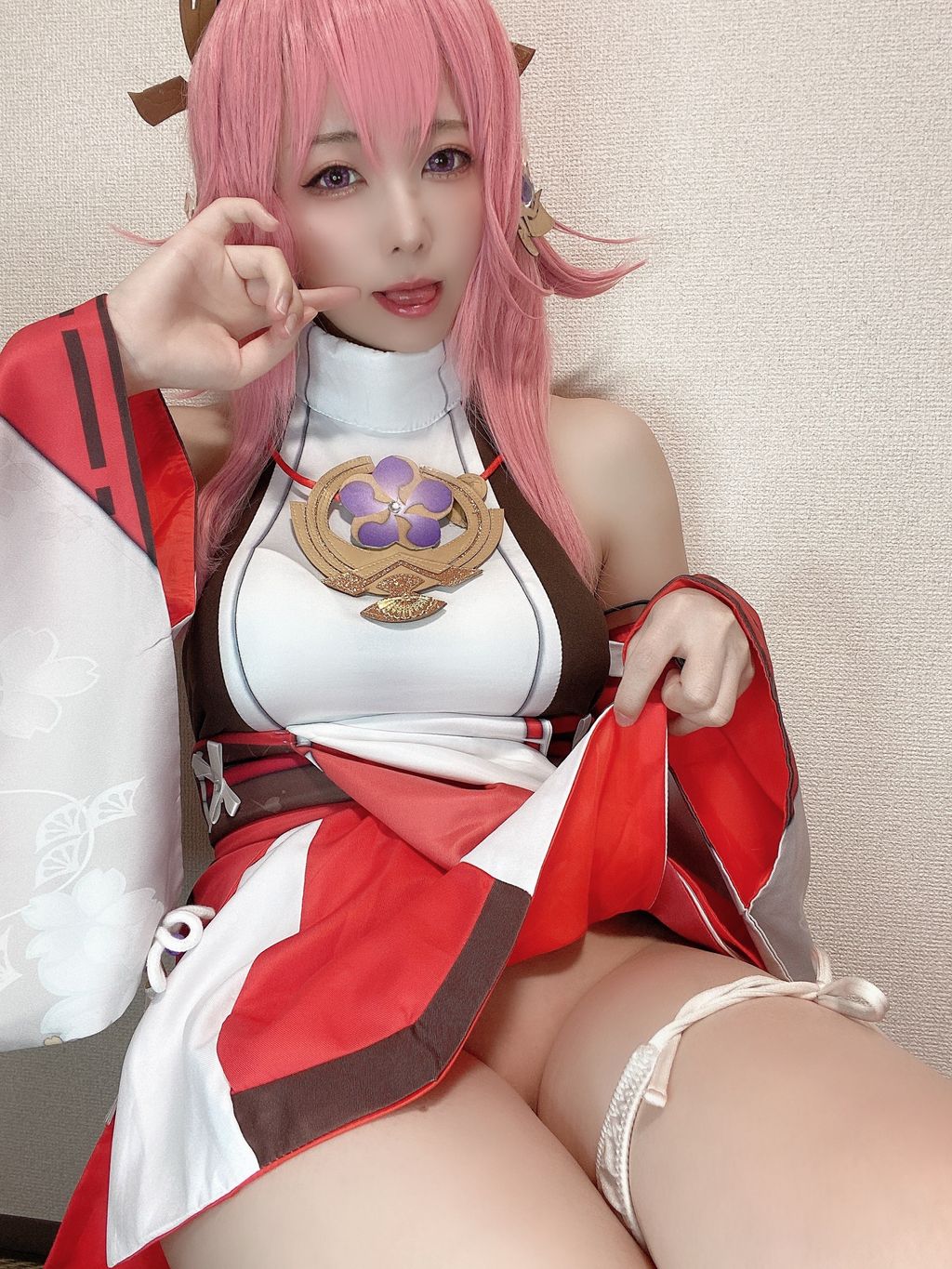 Coser@Rizuna: 八重神子 (90 photos) 18 Coser@Rizuna: 八重神子 (90 photos) 18