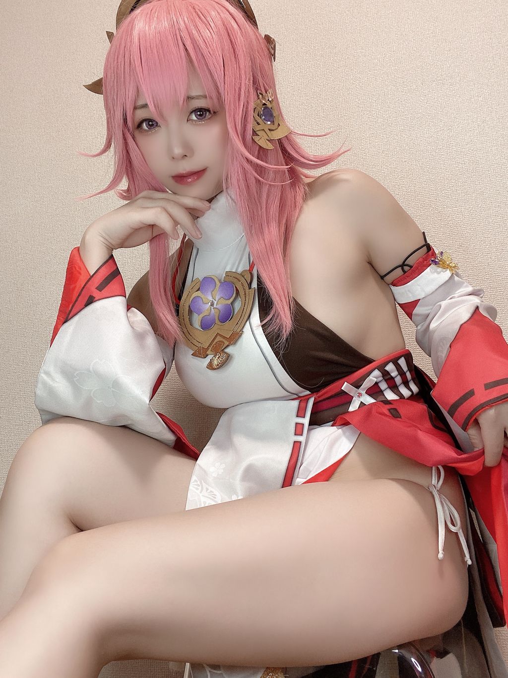 Coser@Rizuna: 八重神子 (90 photos) 1 Coser@Rizuna: 八重神子 (90 photos) 1