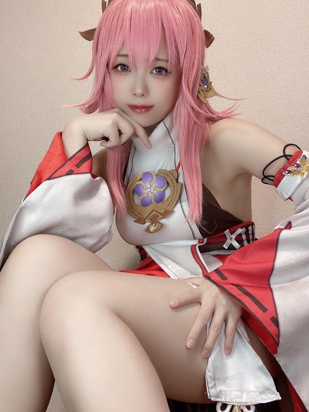 Coser@Rizuna: 八重神子 (90 photos) 0 Coser@Rizuna: 八重神子 (90 photos) 0